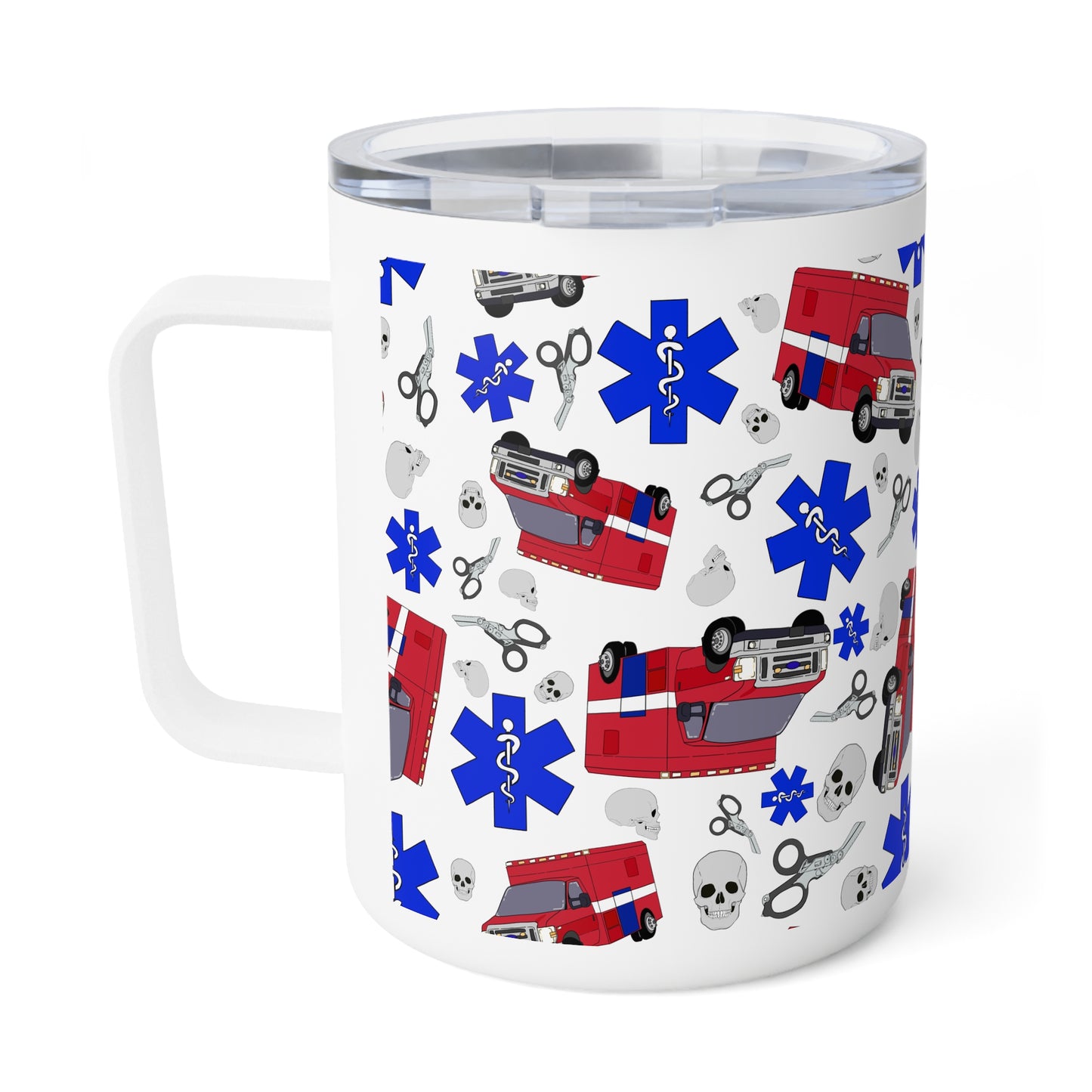 Emergency Services Insulated Coffee Mug - 10oz First Responder Gift