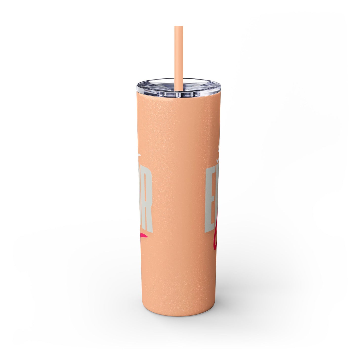Silly boys EMS is for Girl Skinny Tumbler with Straw - 20oz Travel Cup