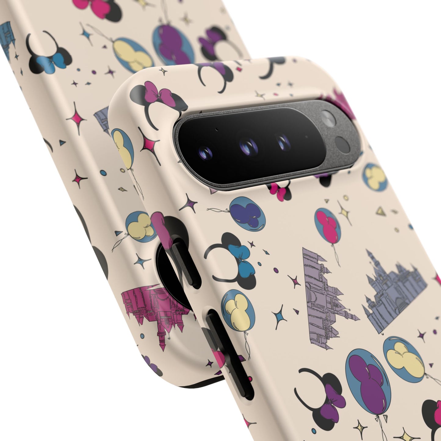 Whimsical Phone Case - Colorful Disney-Inspired Design
