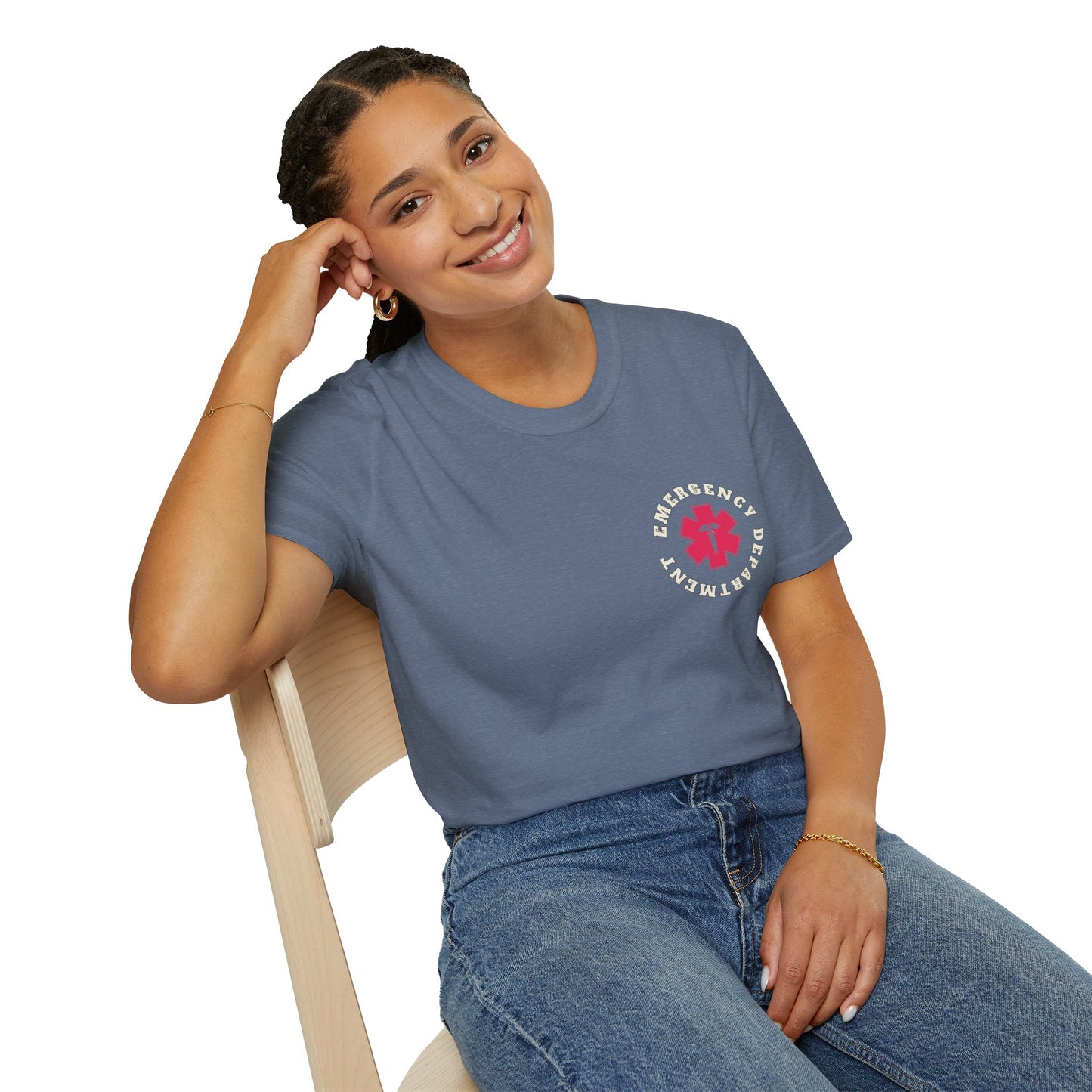 Unisex Softstyle T-Shirt - Emergency Department Print Tee