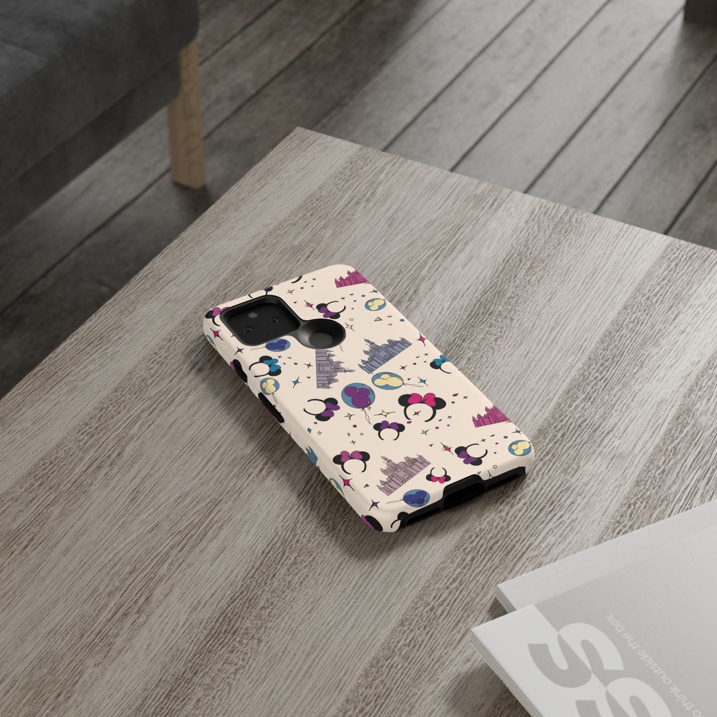 Whimsical Phone Case - Colorful Disney-Inspired Design
