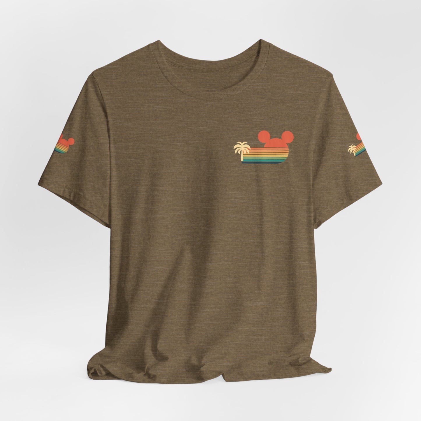Retro Mickey Mouse summertime Short Sleeve Tee - Unisex Jersey T-Shirt