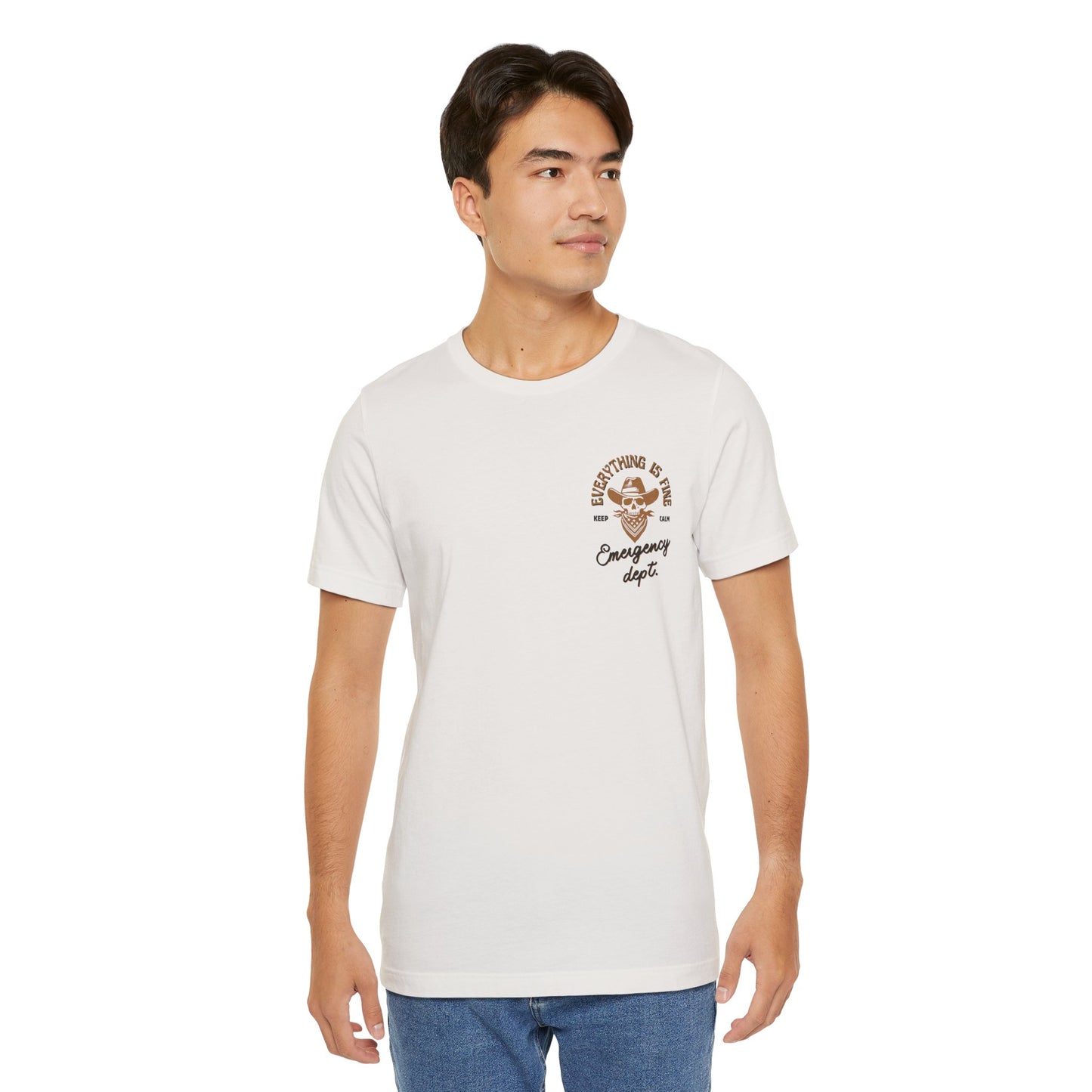 “Everything Is Fine” t Shirt| Emergency Department shirt| nurse shirt| Hospital Staff shirt| Paramedic| ED Tech|