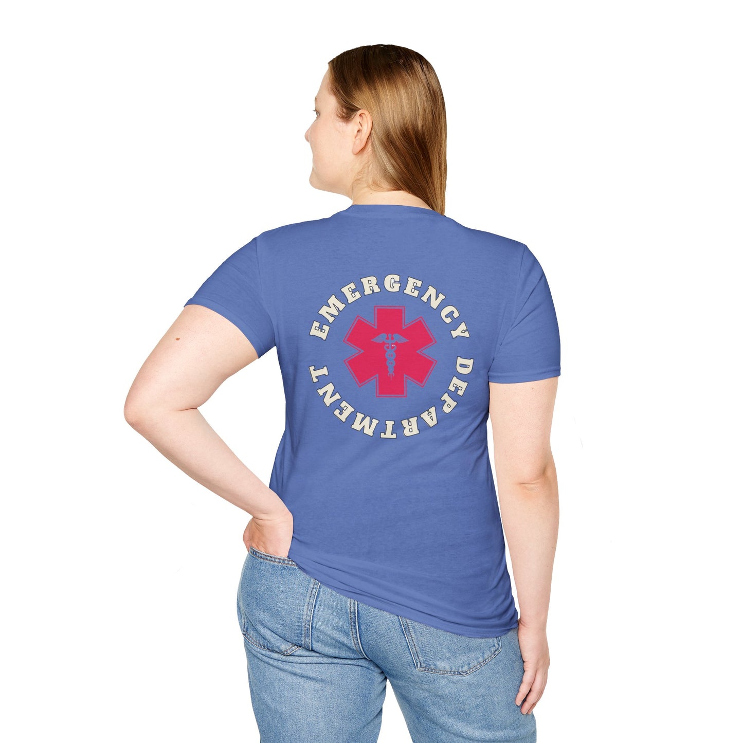 Unisex Softstyle T-Shirt - Emergency Department Print Tee