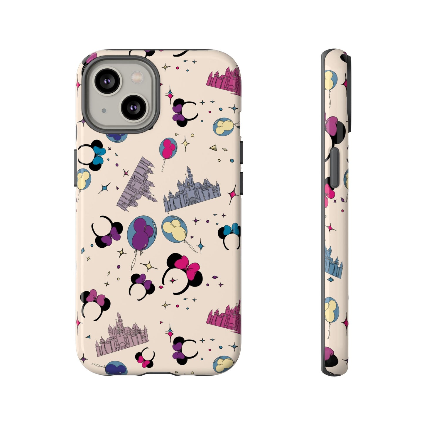 Whimsical Phone Case - Colorful Disney-Inspired Design