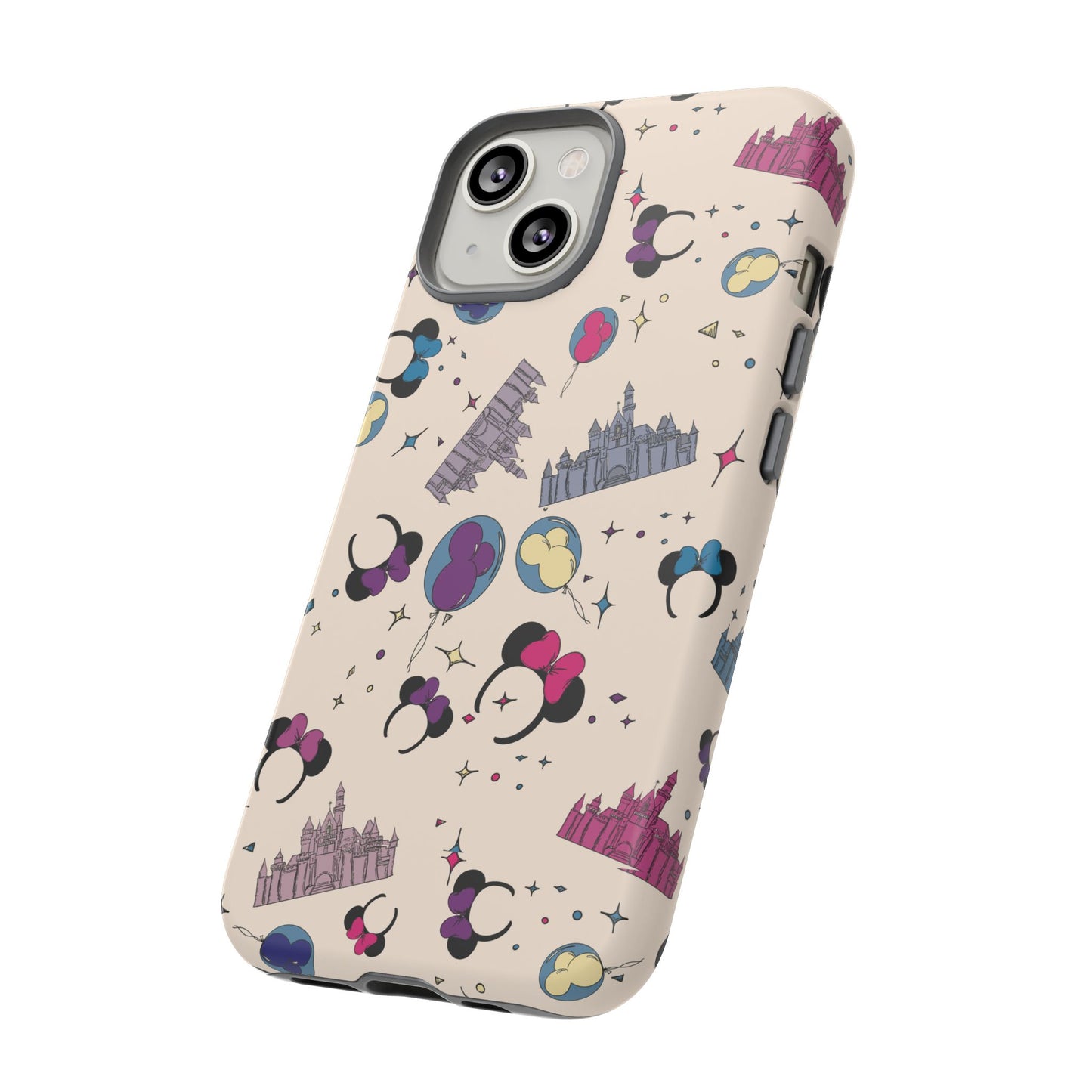 Whimsical Phone Case - Colorful Disney-Inspired Design