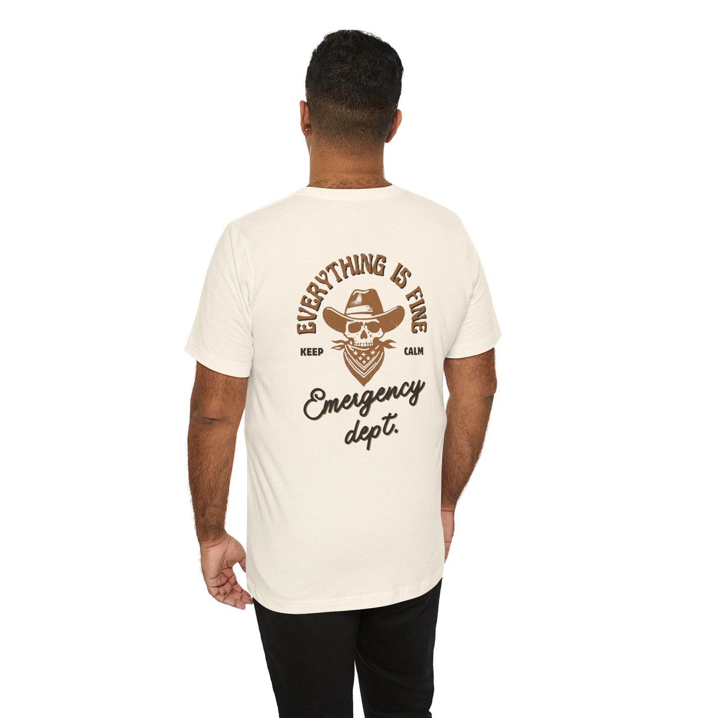 “Everything Is Fine” t Shirt| Emergency Department shirt| nurse shirt| Hospital Staff shirt| Paramedic| ED Tech|