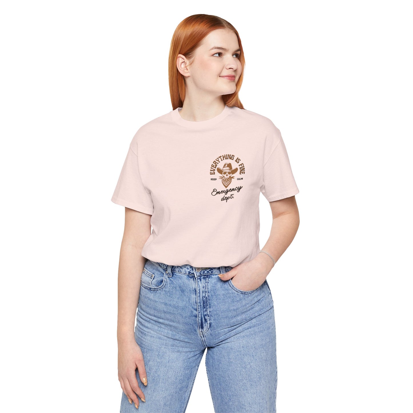 “Everything Is Fine” t Shirt| Emergency Department shirt| nurse shirt| Hospital Staff shirt| Paramedic| ED Tech|