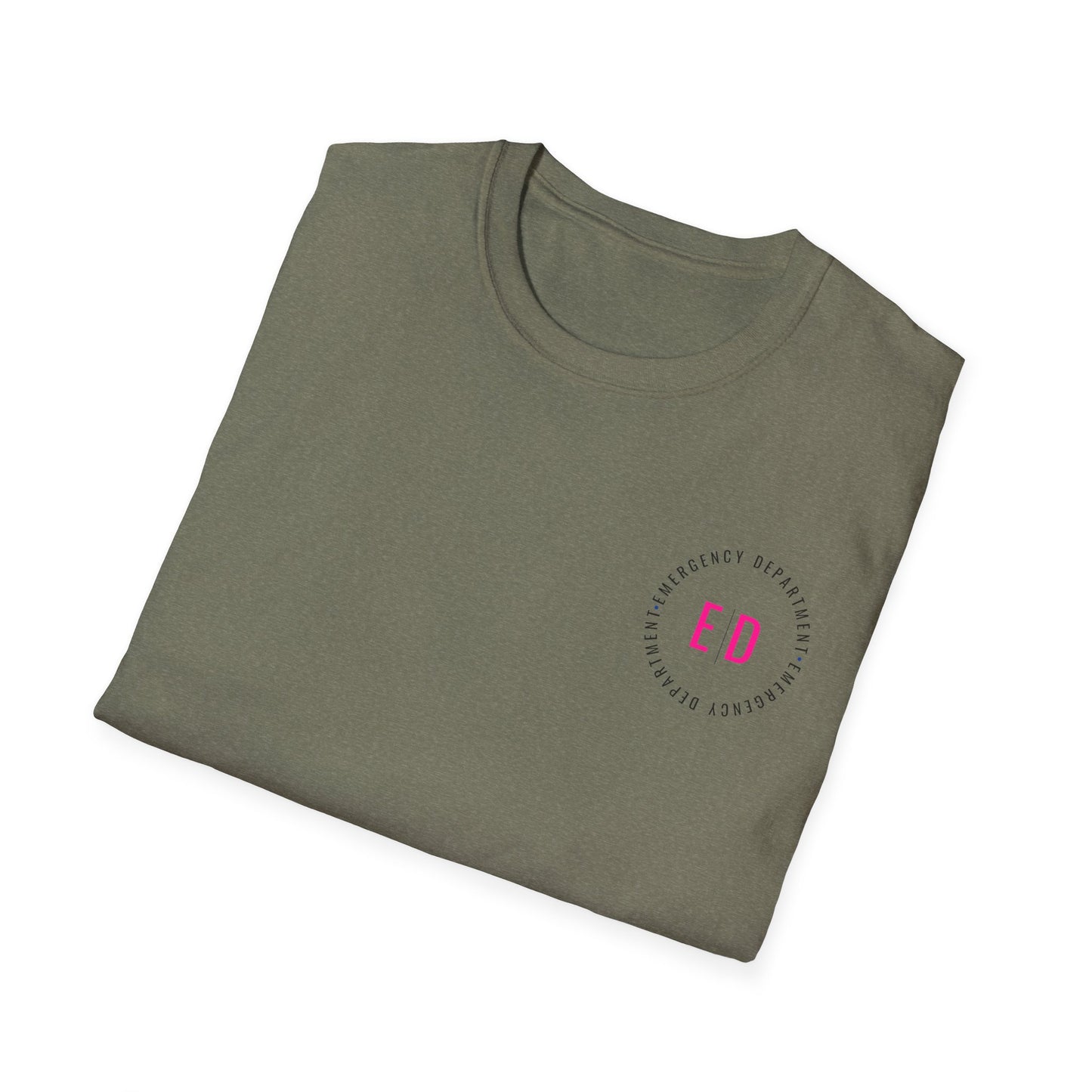 Unisex Emergency Department T-Shirt - Softstyle Tee for Healthcare Heroes