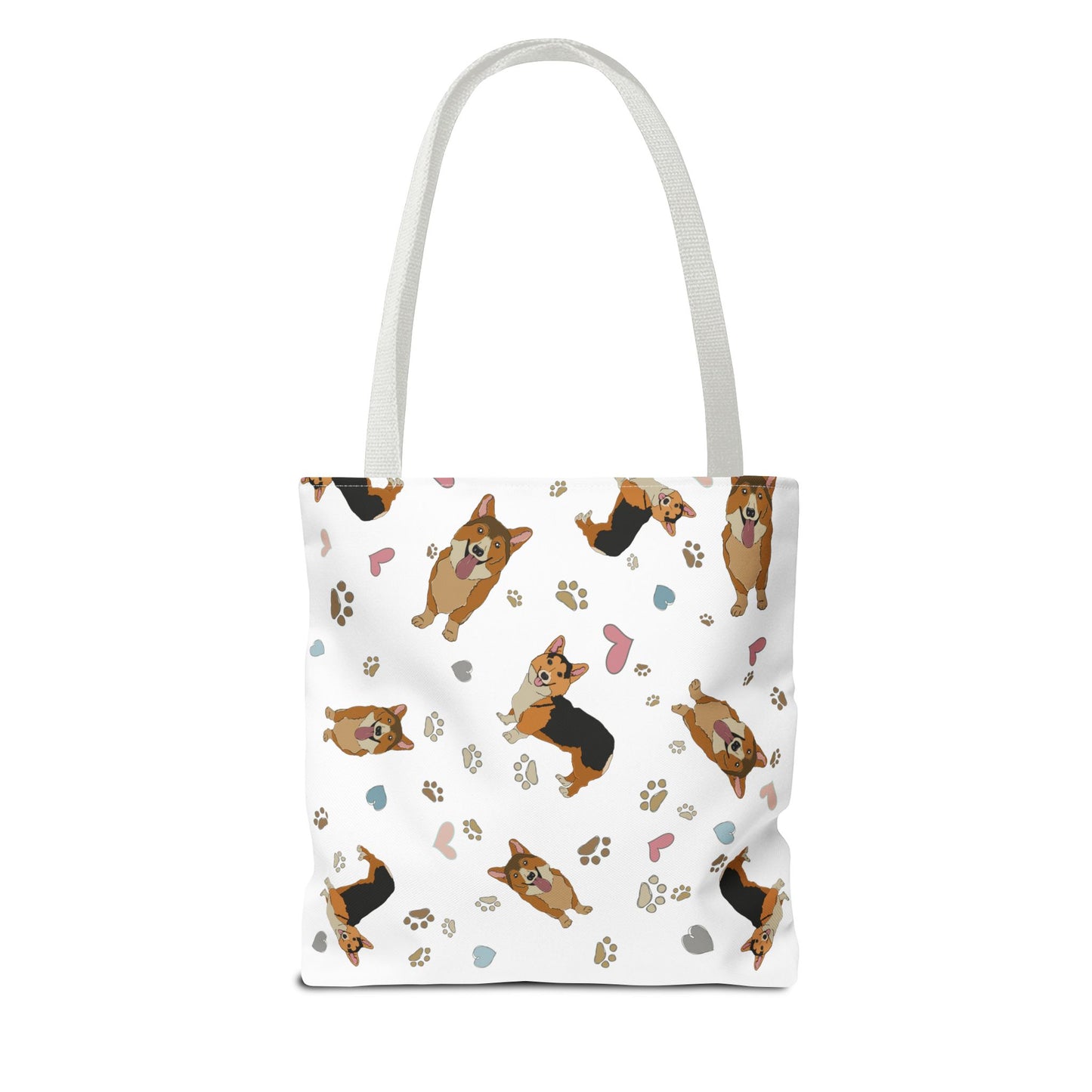 Playful Corgi Tote Bag – Perfect for Dog Lovers
