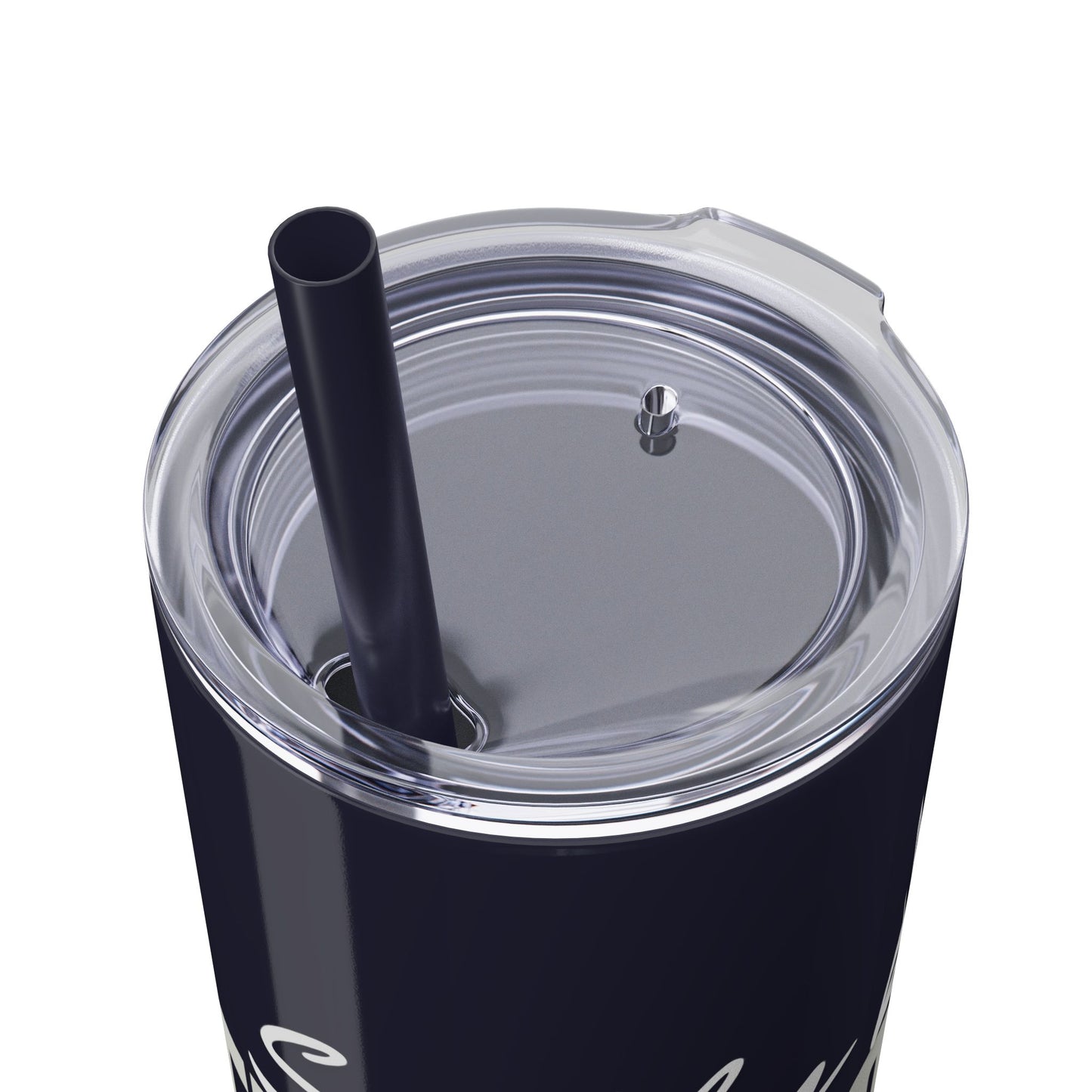 Silly boys EMS is for Girl Skinny Tumbler with Straw - 20oz Travel Cup