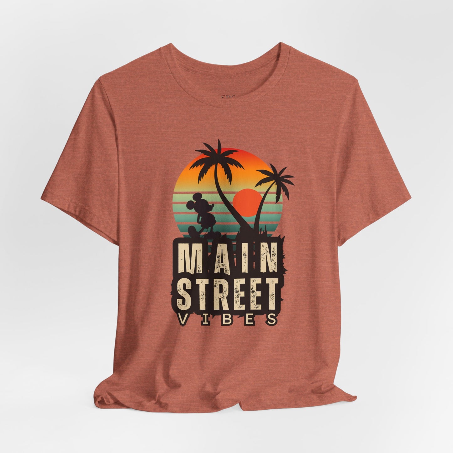 Main Street Vibes| Disneyland Tshirt| DisneyWorld| Unisex Graphic Tee| Vacation shirt