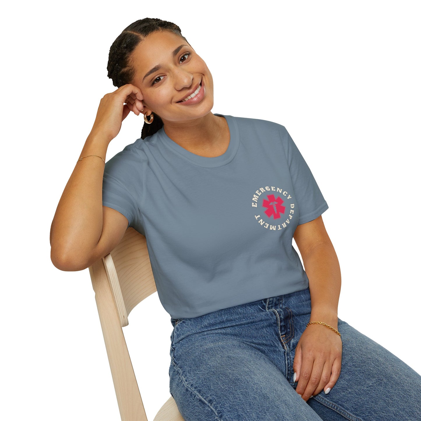 Unisex Softstyle T-Shirt - Emergency Department Print Tee