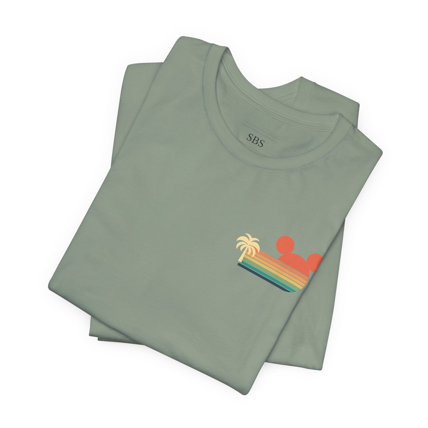 Retro Mickey Mouse summertime Short Sleeve Tee - Unisex Jersey T-Shirt