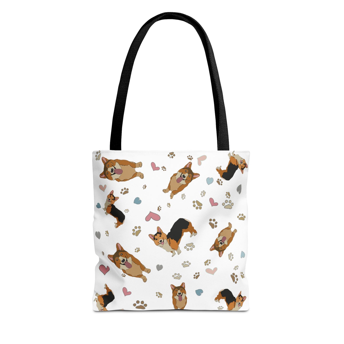 Playful Corgi Tote Bag – Perfect for Dog Lovers