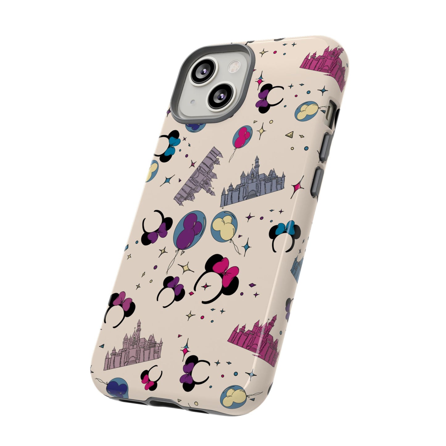 Whimsical Phone Case - Colorful Disney-Inspired Design