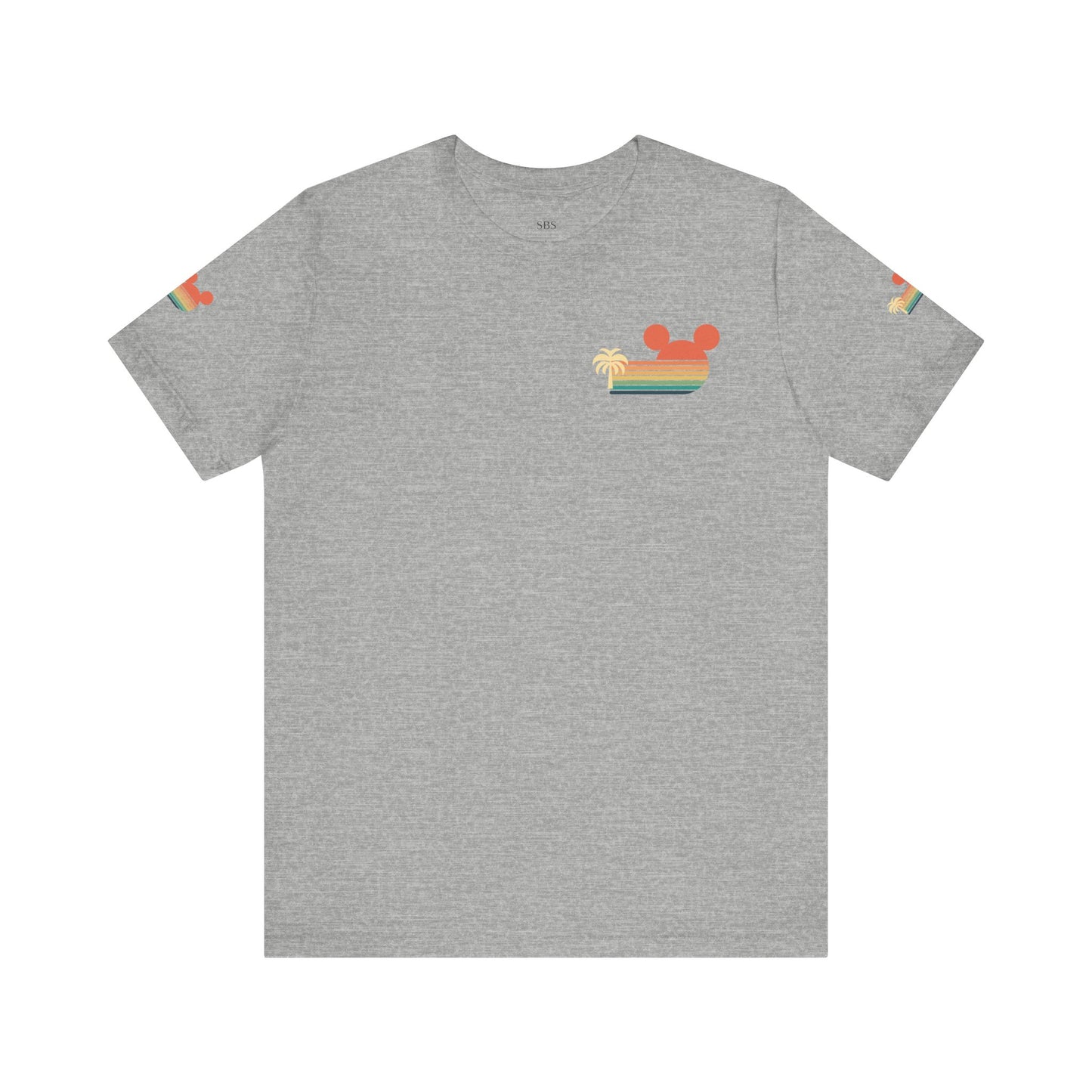 Retro Mickey Mouse summertime Short Sleeve Tee - Unisex Jersey T-Shirt