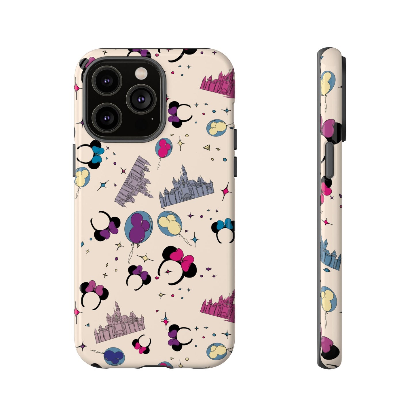 Whimsical Phone Case - Colorful Disney-Inspired Design