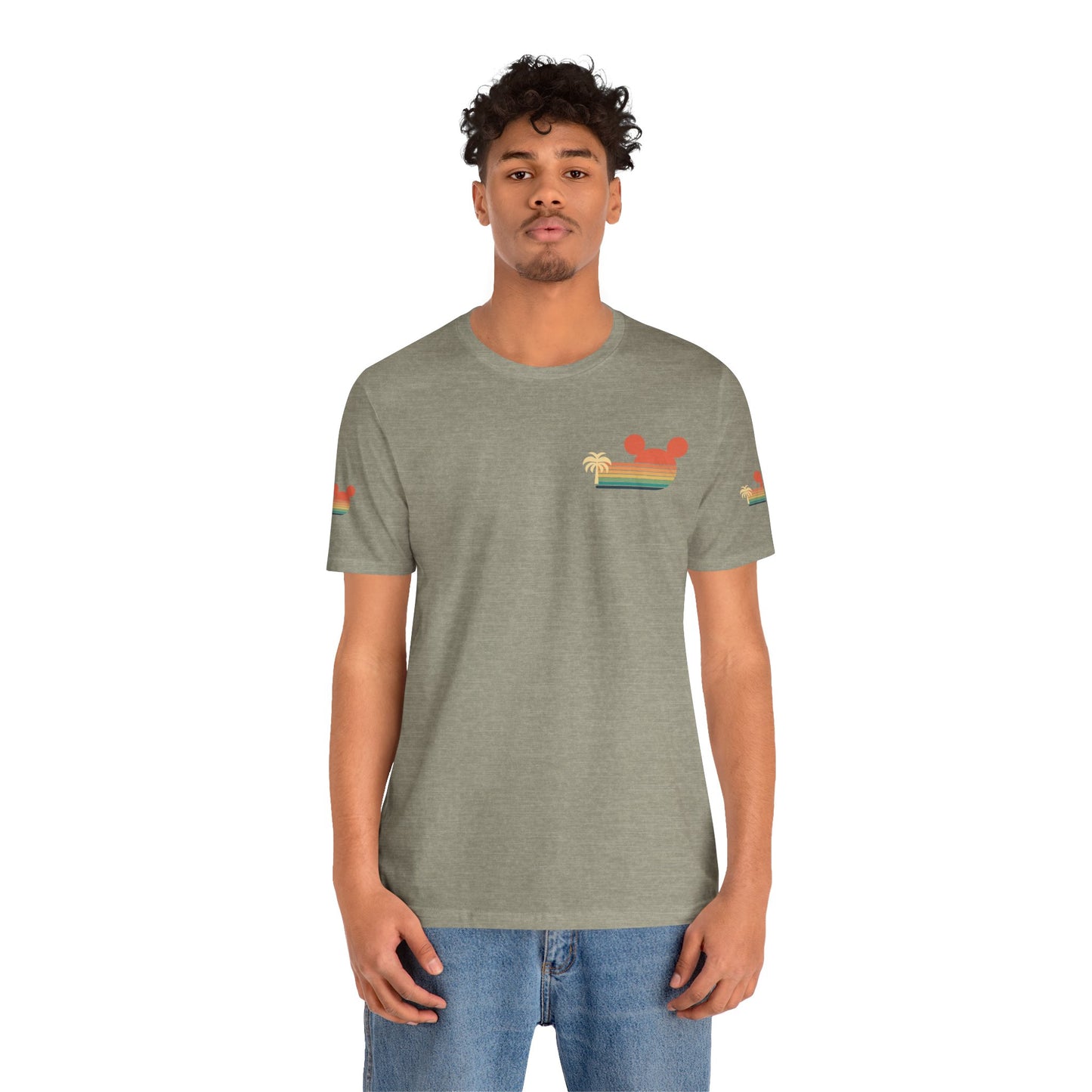 Retro Mickey Mouse summertime Short Sleeve Tee - Unisex Jersey T-Shirt
