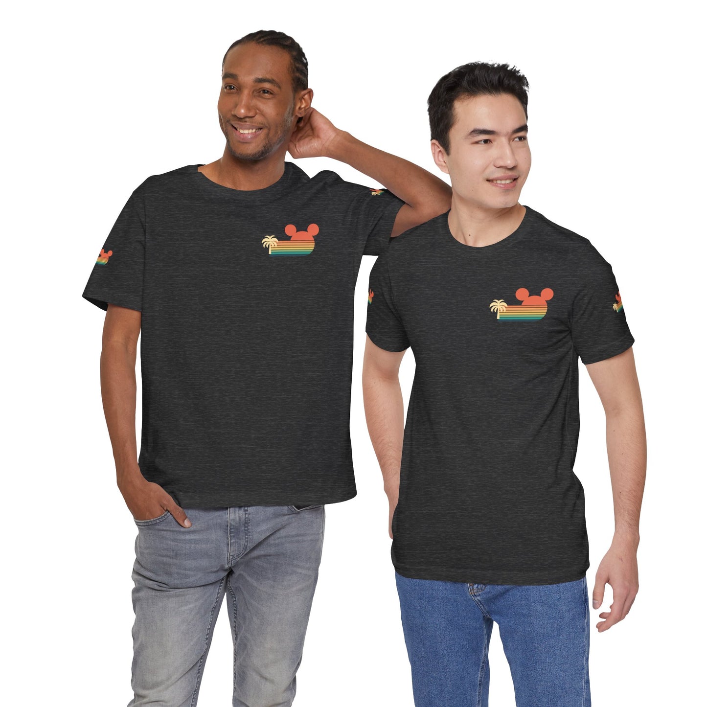 Retro Mickey Mouse summertime Short Sleeve Tee - Unisex Jersey T-Shirt