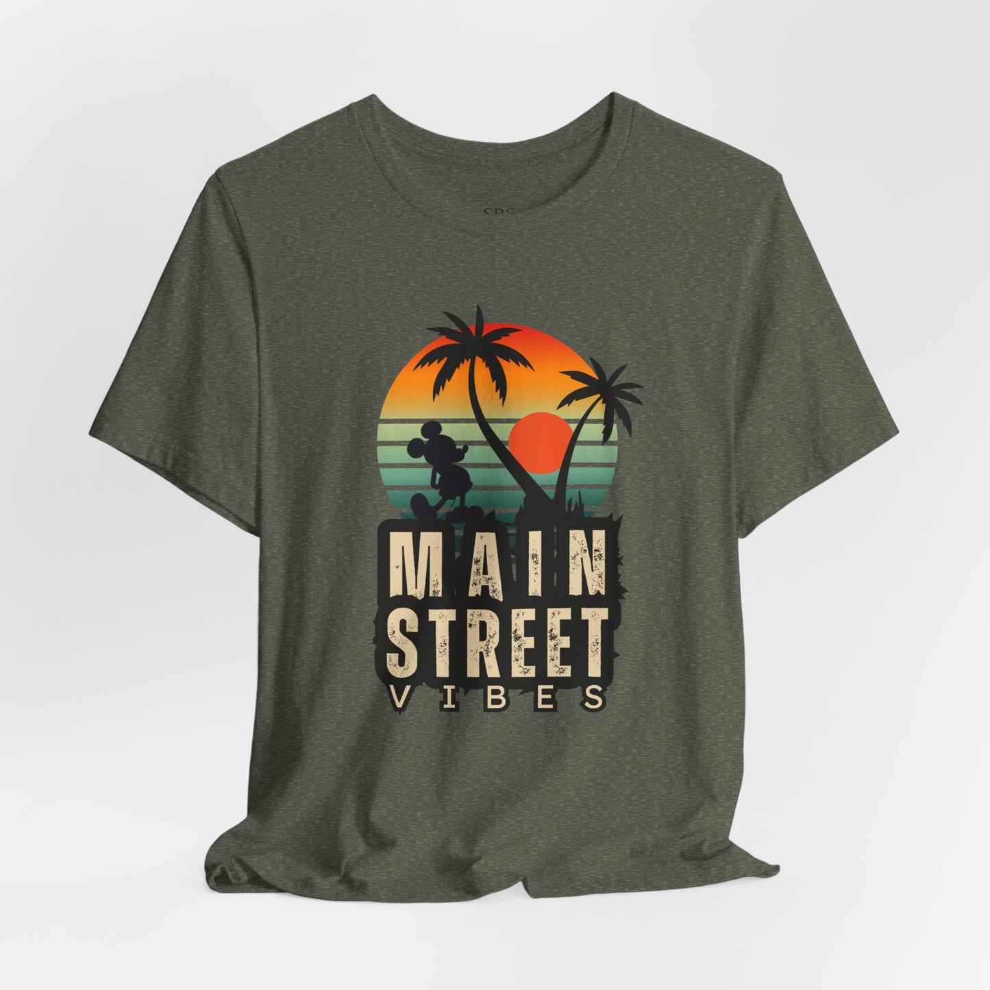 Main Street Vibes| Disneyland Tshirt| DisneyWorld| Unisex Graphic Tee| Vacation shirt