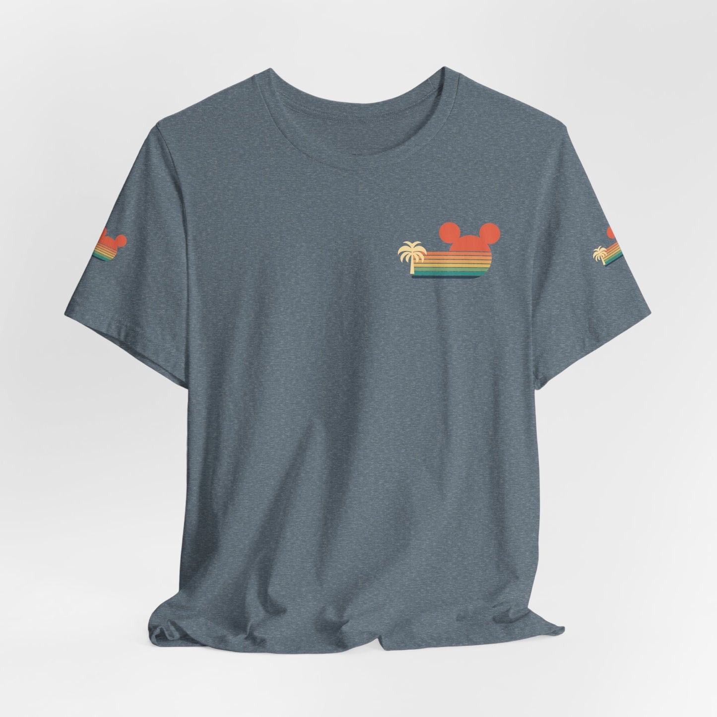 Retro Mickey Mouse summertime Short Sleeve Tee - Unisex Jersey T-Shirt