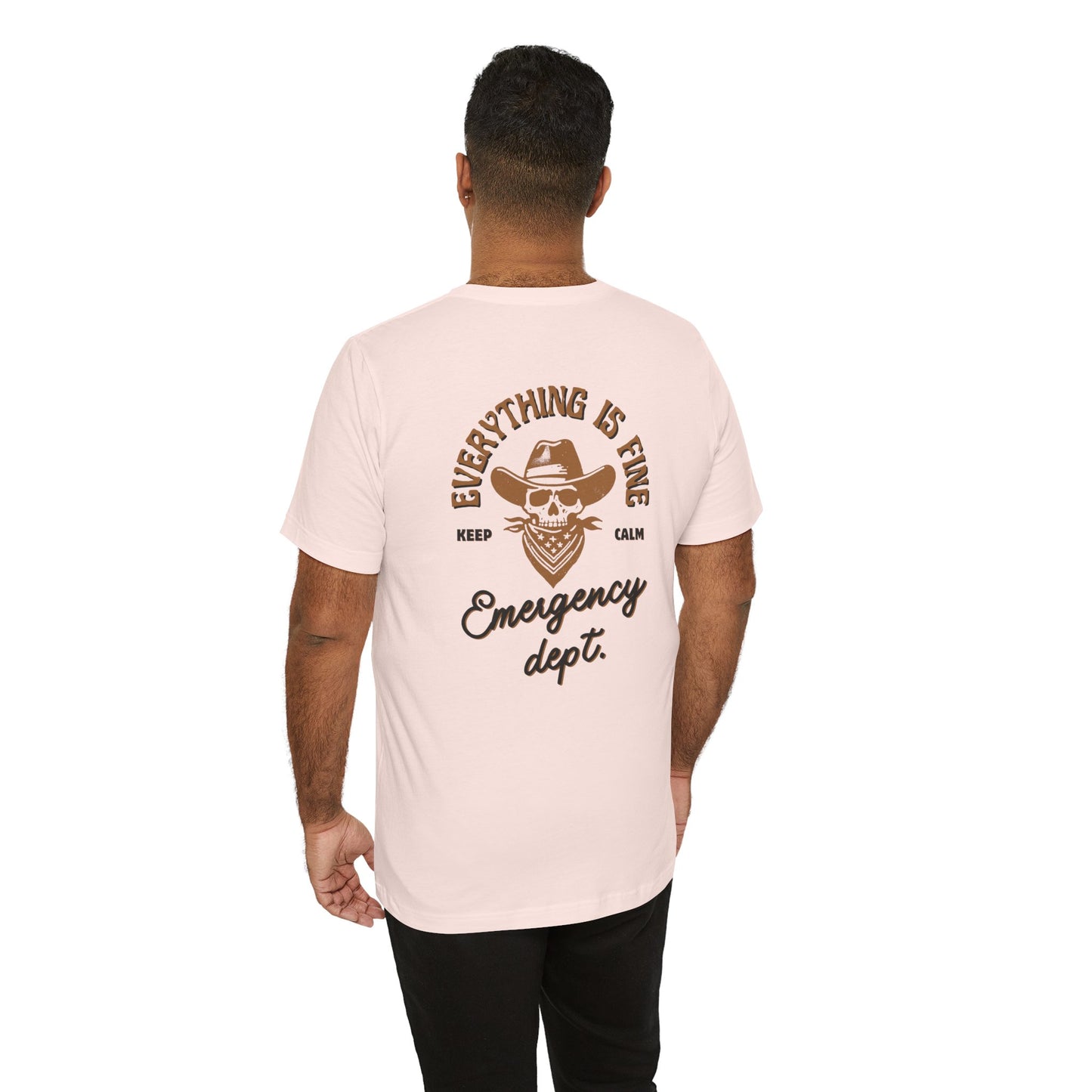 “Everything Is Fine” t Shirt| Emergency Department shirt| nurse shirt| Hospital Staff shirt| Paramedic| ED Tech|