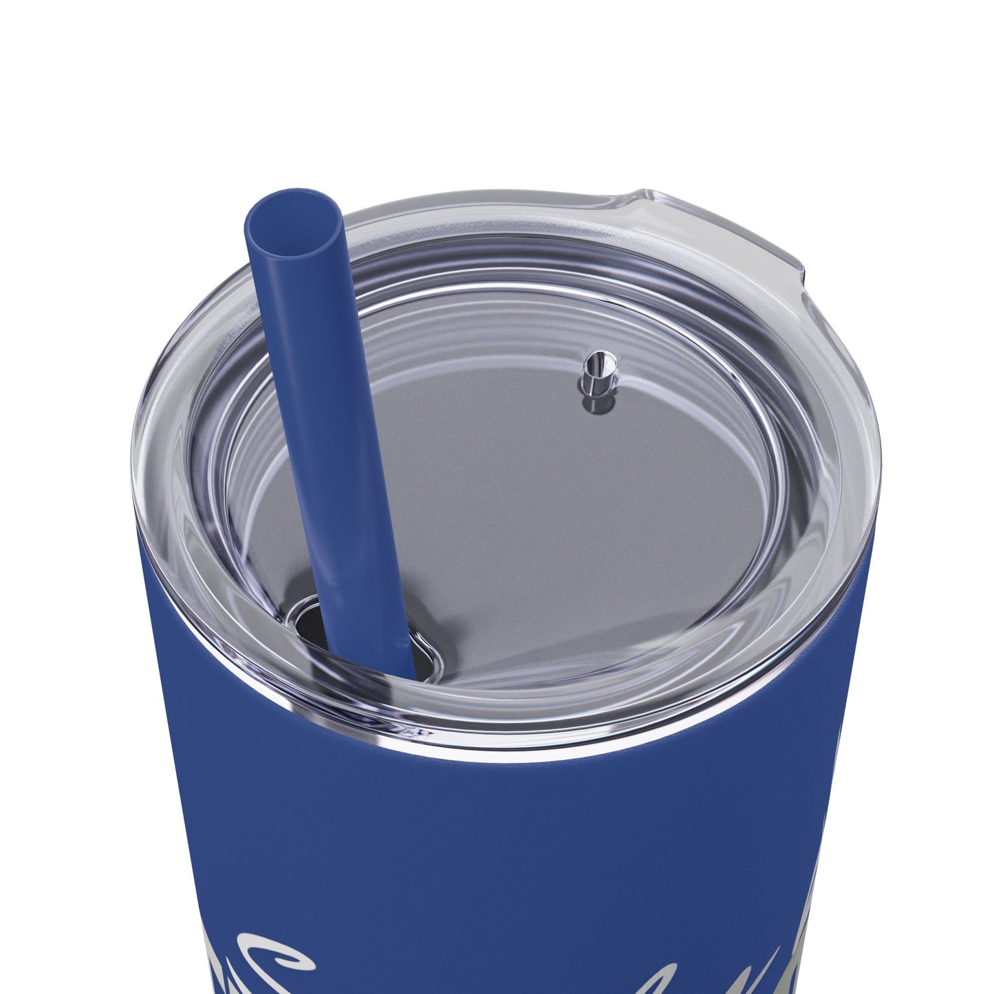 Silly boys EMS is for Girl Skinny Tumbler with Straw - 20oz Travel Cup