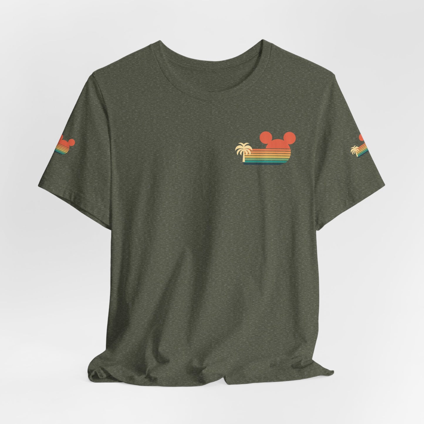 Retro Mickey Mouse summertime Short Sleeve Tee - Unisex Jersey T-Shirt