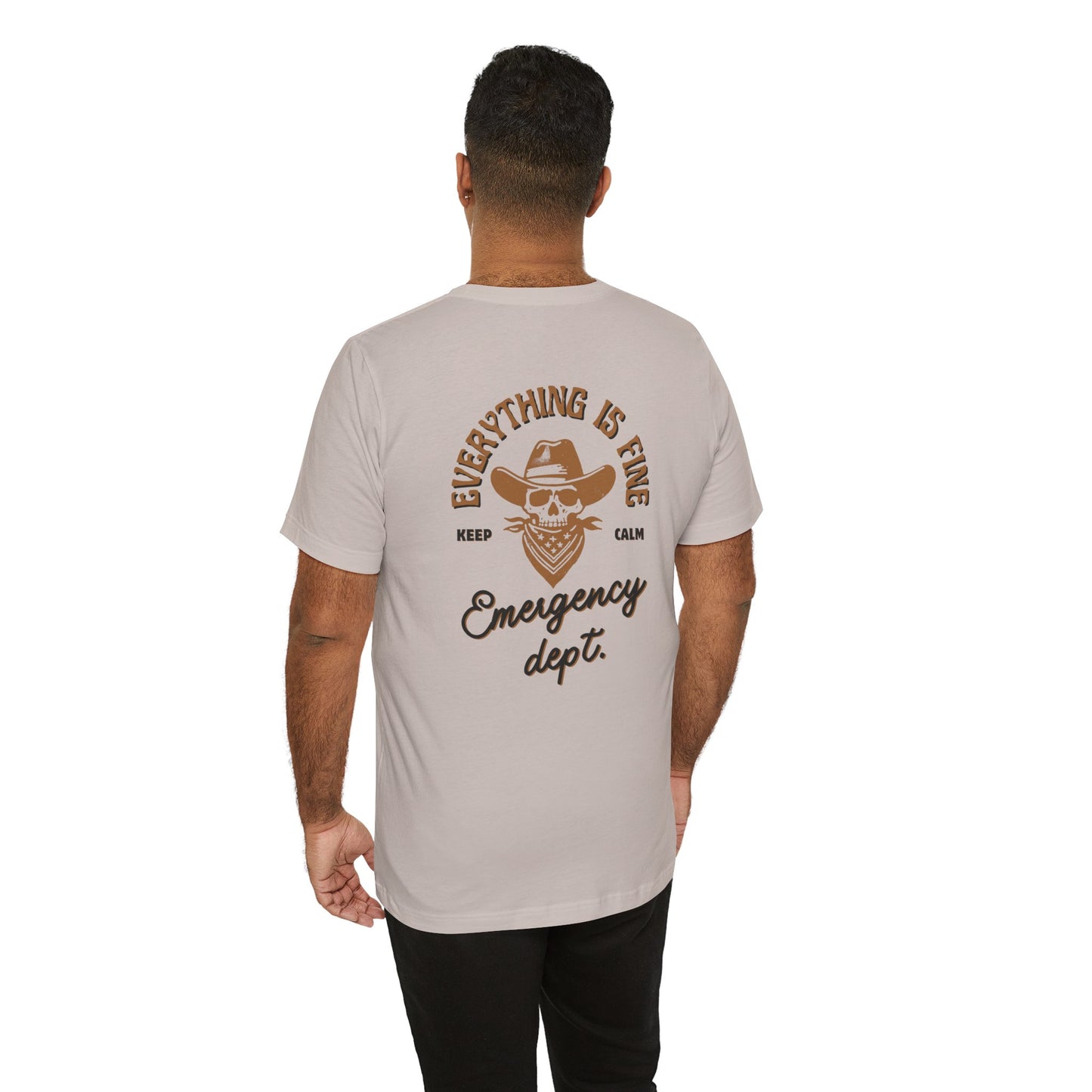 “Everything Is Fine” t Shirt| Emergency Department shirt| nurse shirt| Hospital Staff shirt| Paramedic| ED Tech|