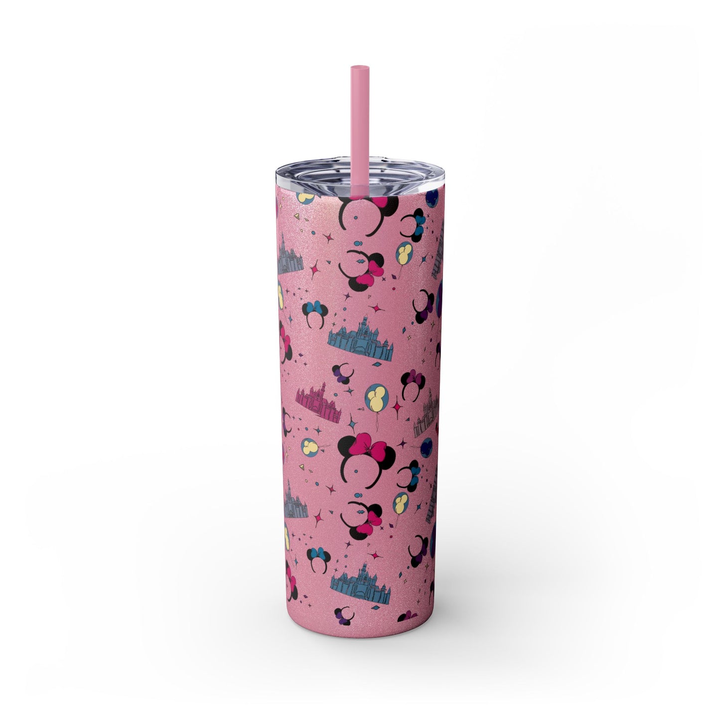 Disneyland Whimsical 20oz Skinny Tumbler with Disney Inspired Design