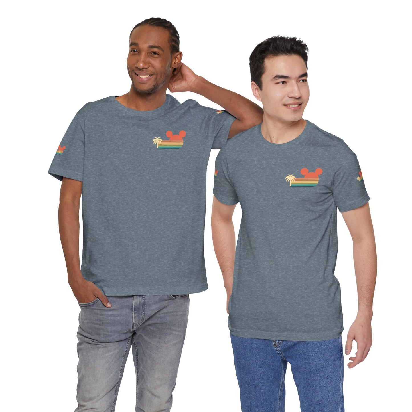 Retro Mickey Mouse summertime Short Sleeve Tee - Unisex Jersey T-Shirt