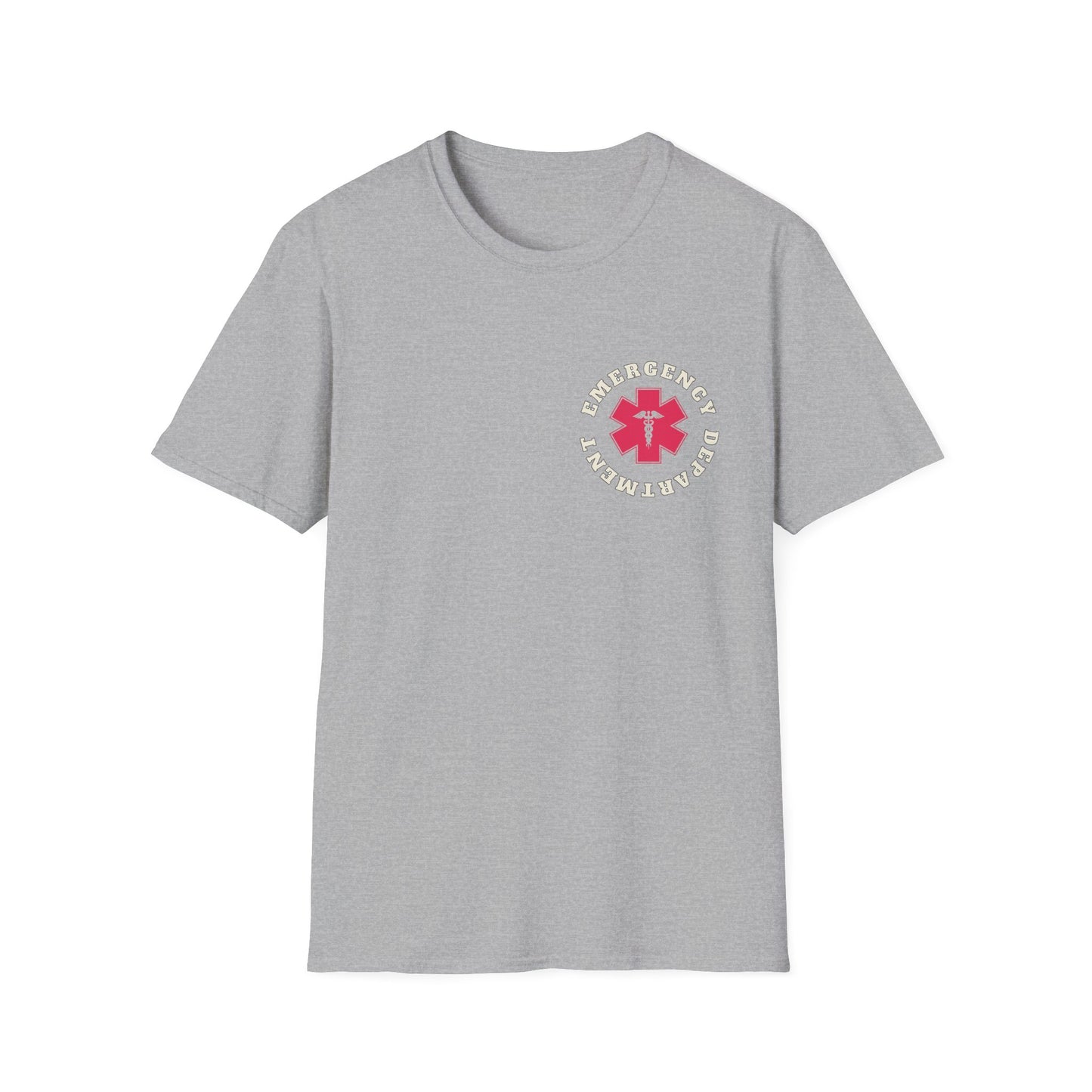 Unisex Softstyle T-Shirt - Emergency Department Print Tee