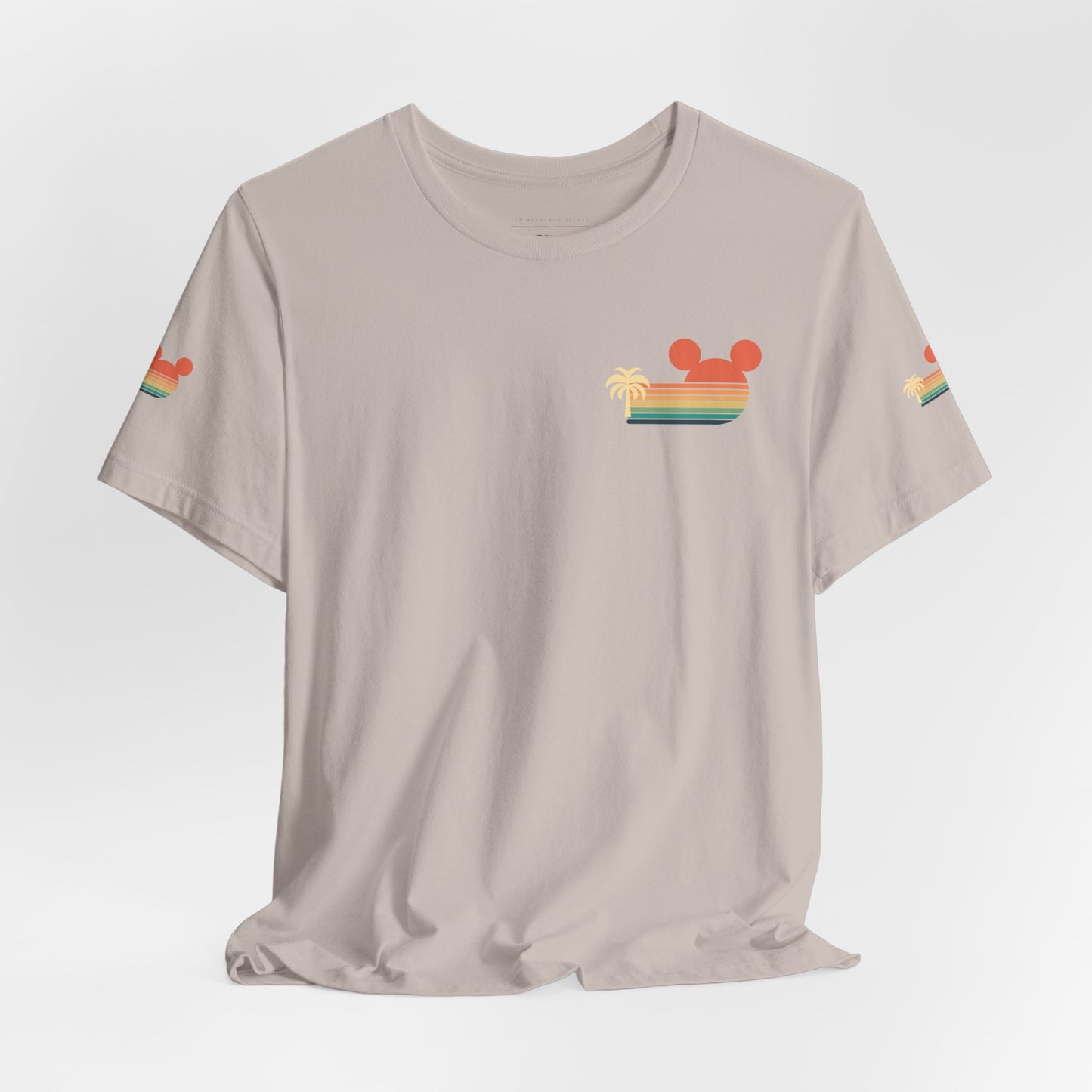 Retro Mickey Mouse summertime Short Sleeve Tee - Unisex Jersey T-Shirt