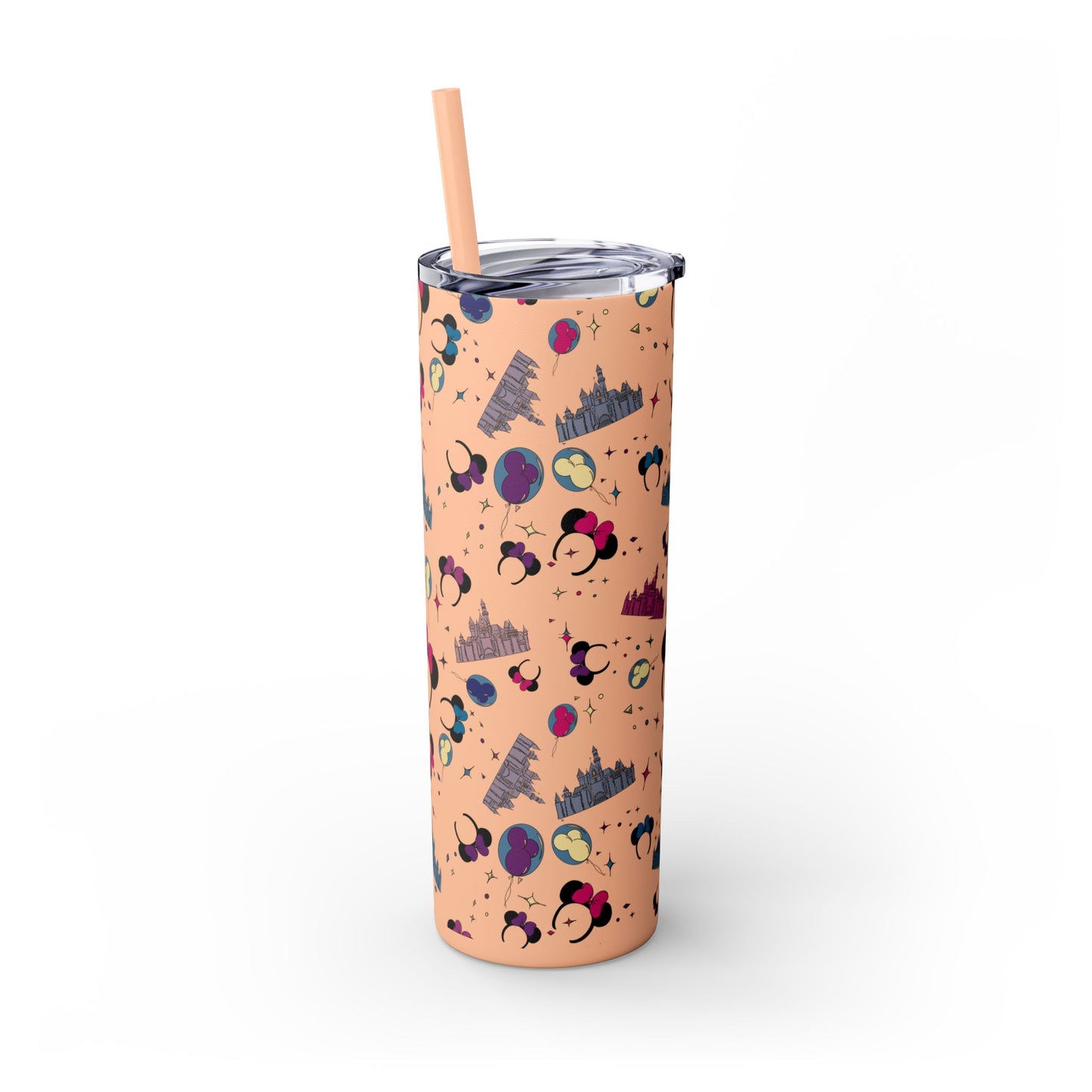 Disneyland Whimsical 20oz Skinny Tumbler with Disney Inspired Design