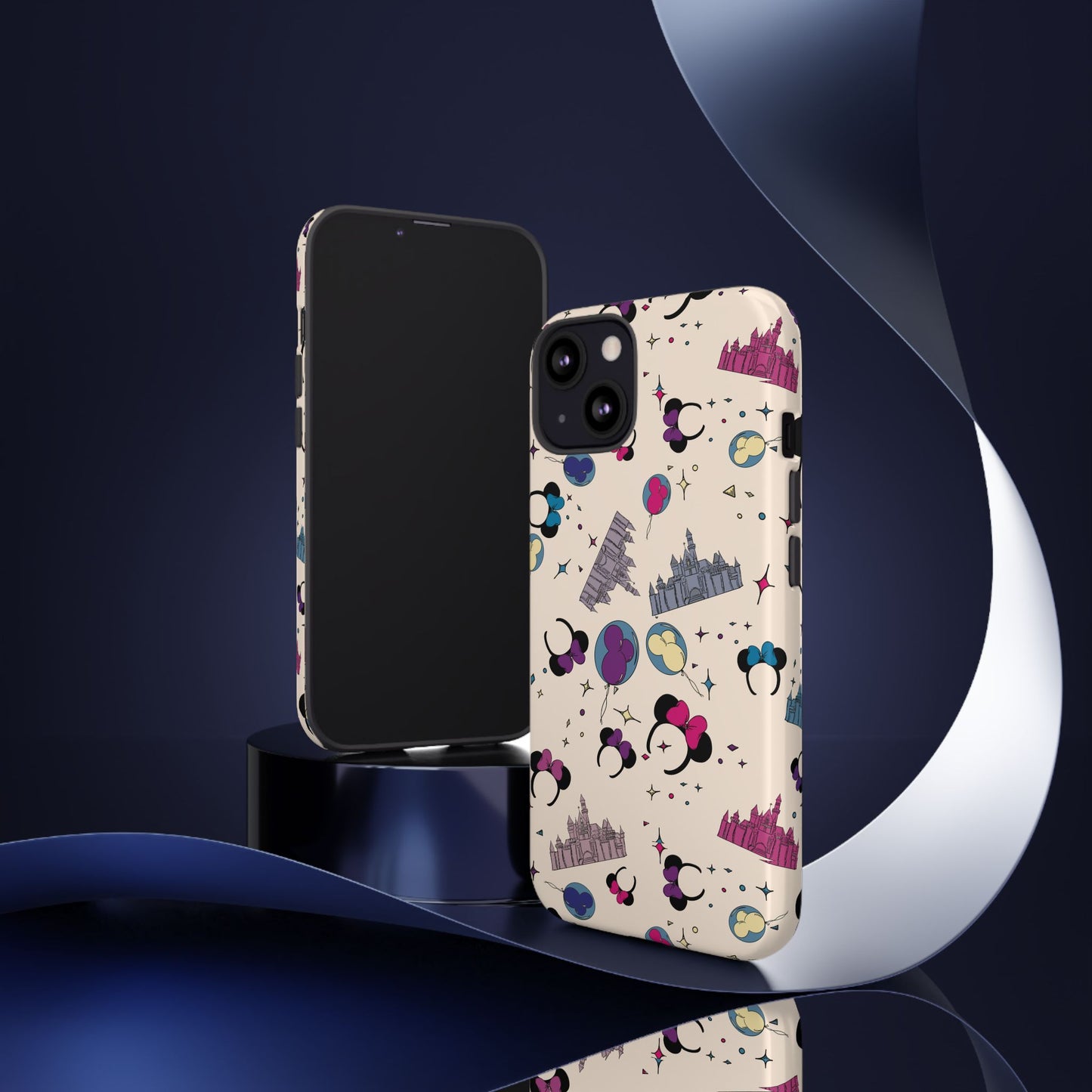 Whimsical Phone Case - Colorful Disney-Inspired Design