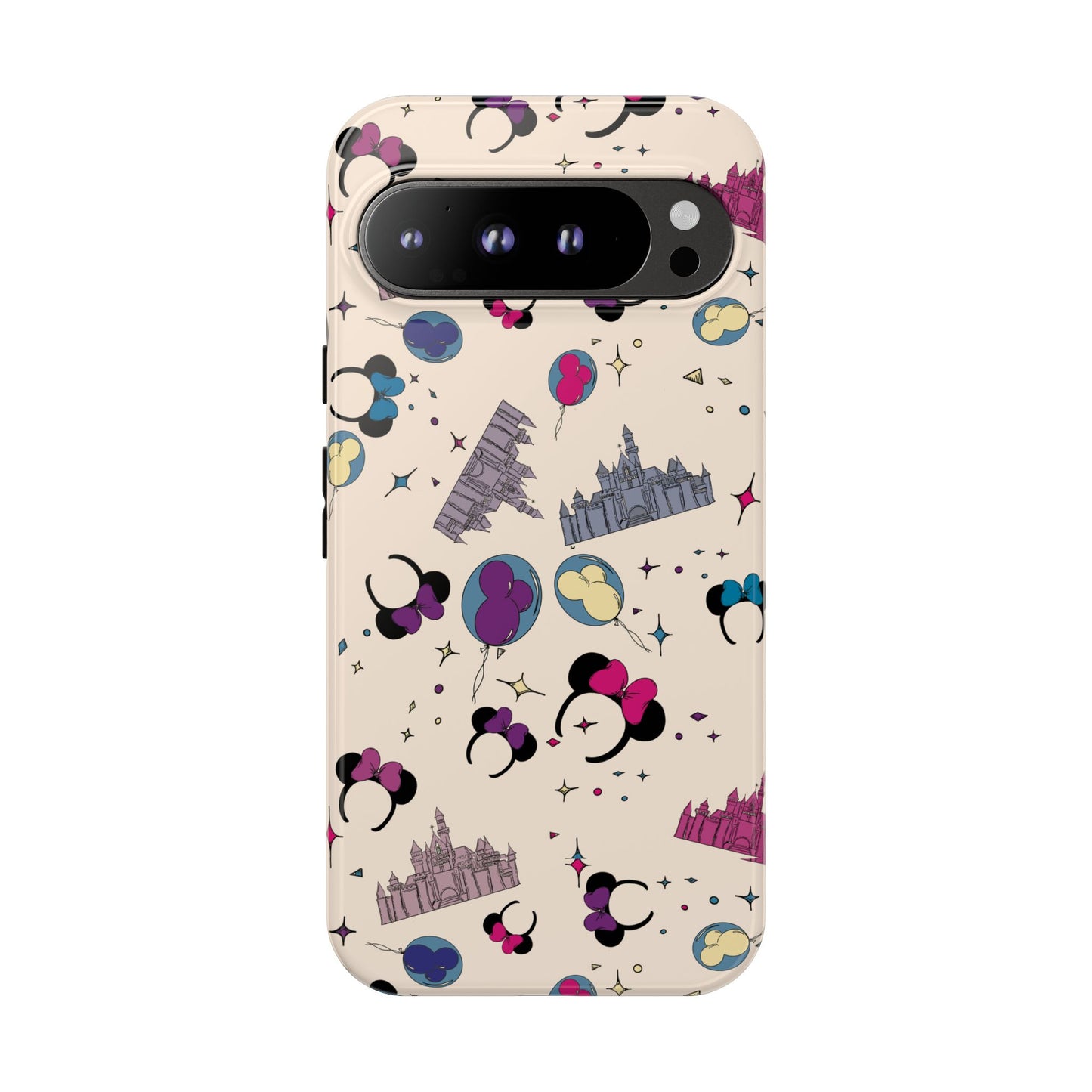 Whimsical Phone Case - Colorful Disney-Inspired Design
