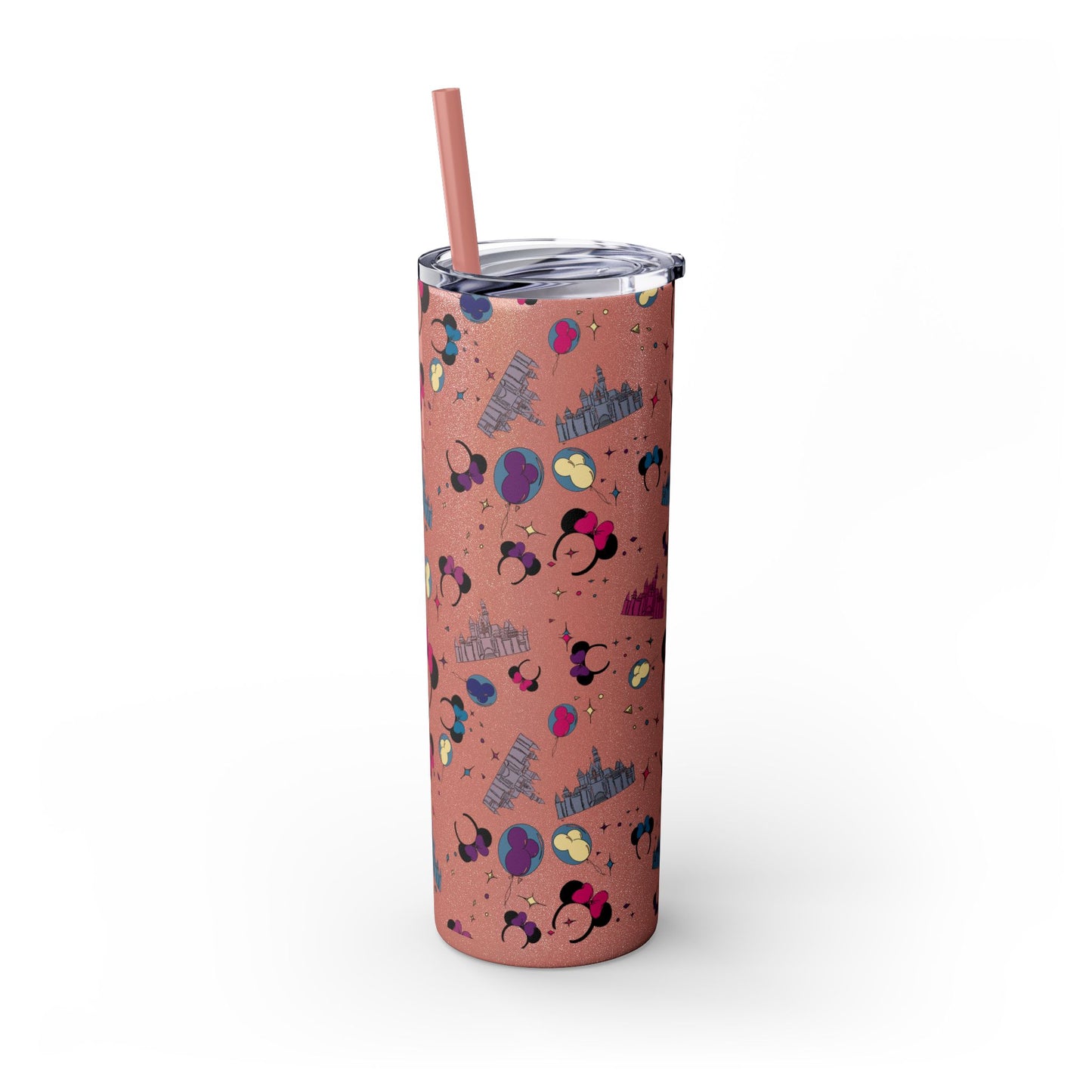 Disneyland Whimsical 20oz Skinny Tumbler with Disney Inspired Design