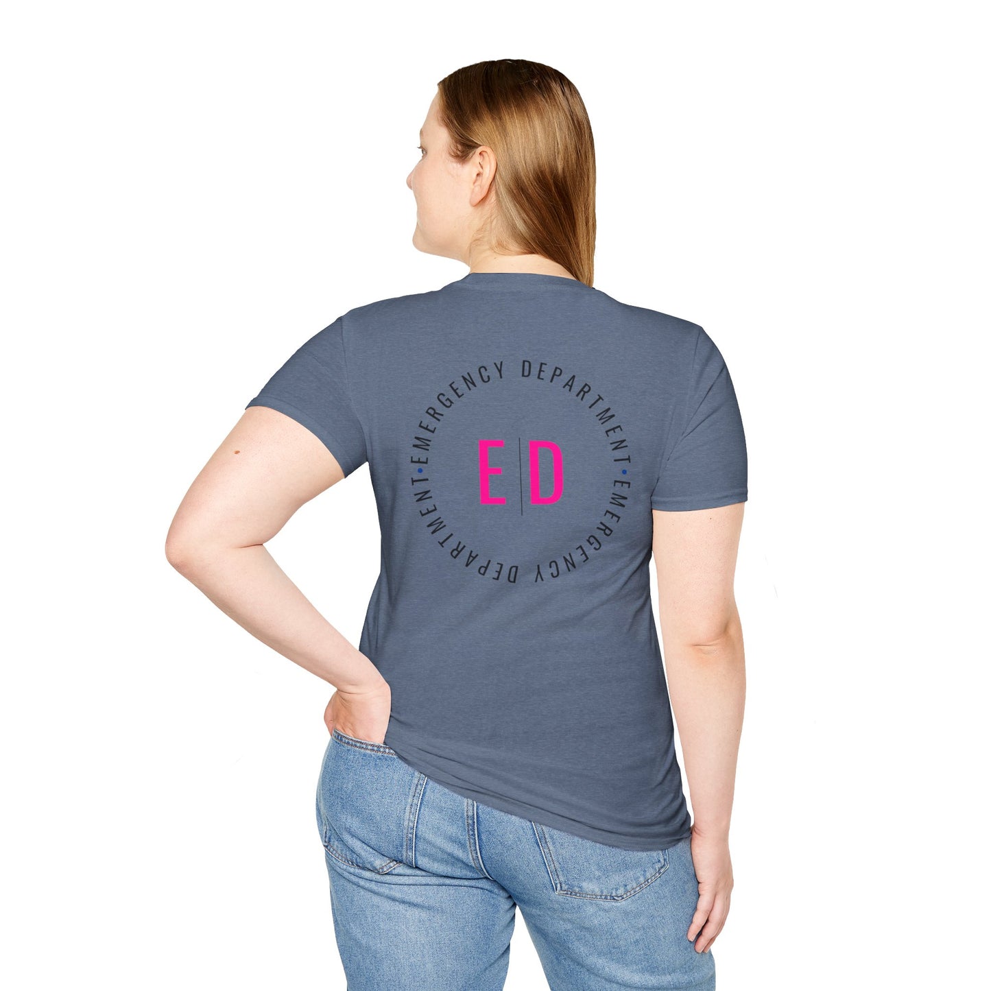 Unisex Emergency Department T-Shirt - Softstyle Tee for Healthcare Heroes