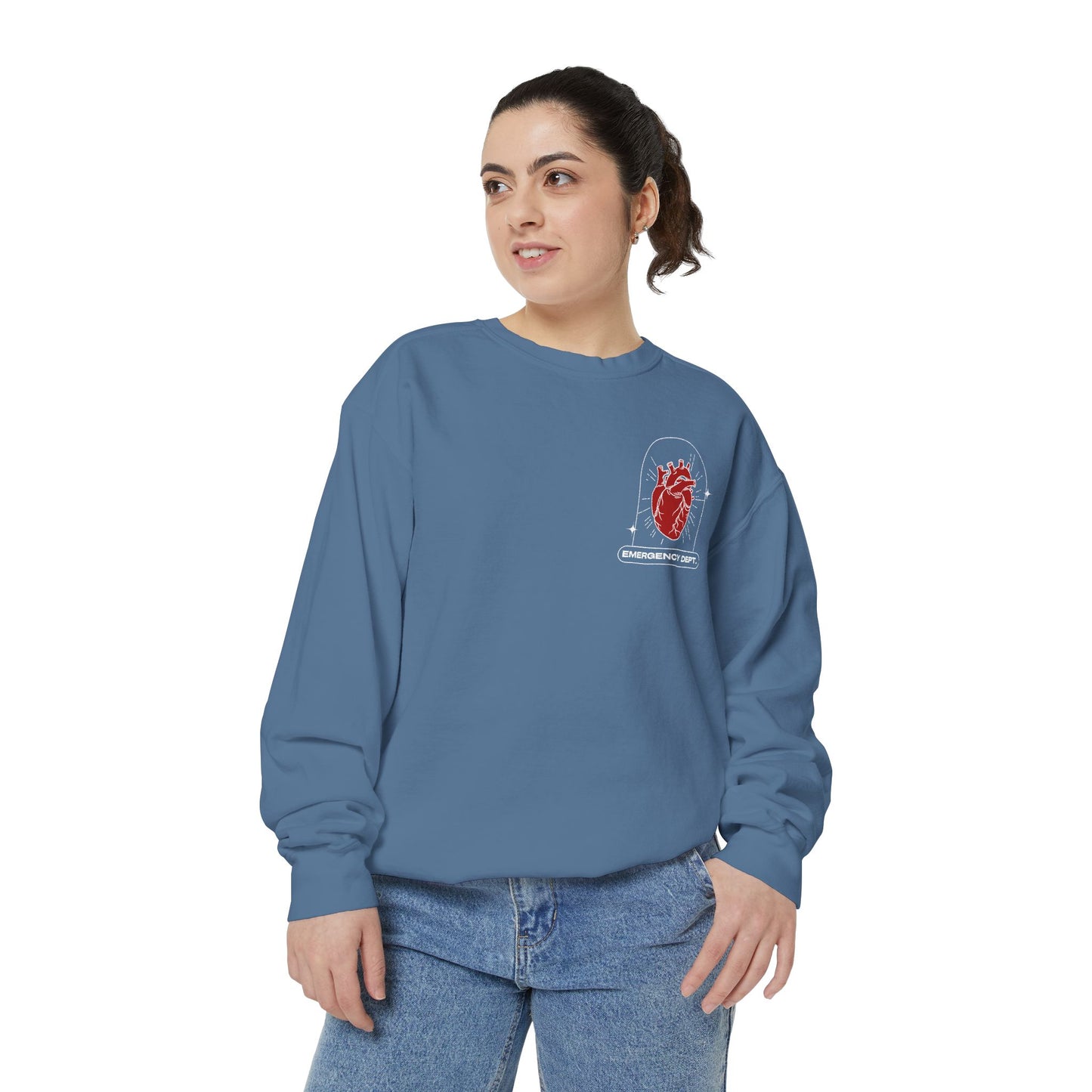 Emergency room sweatshirt| sweatshirt for nurses | emergency dept.
