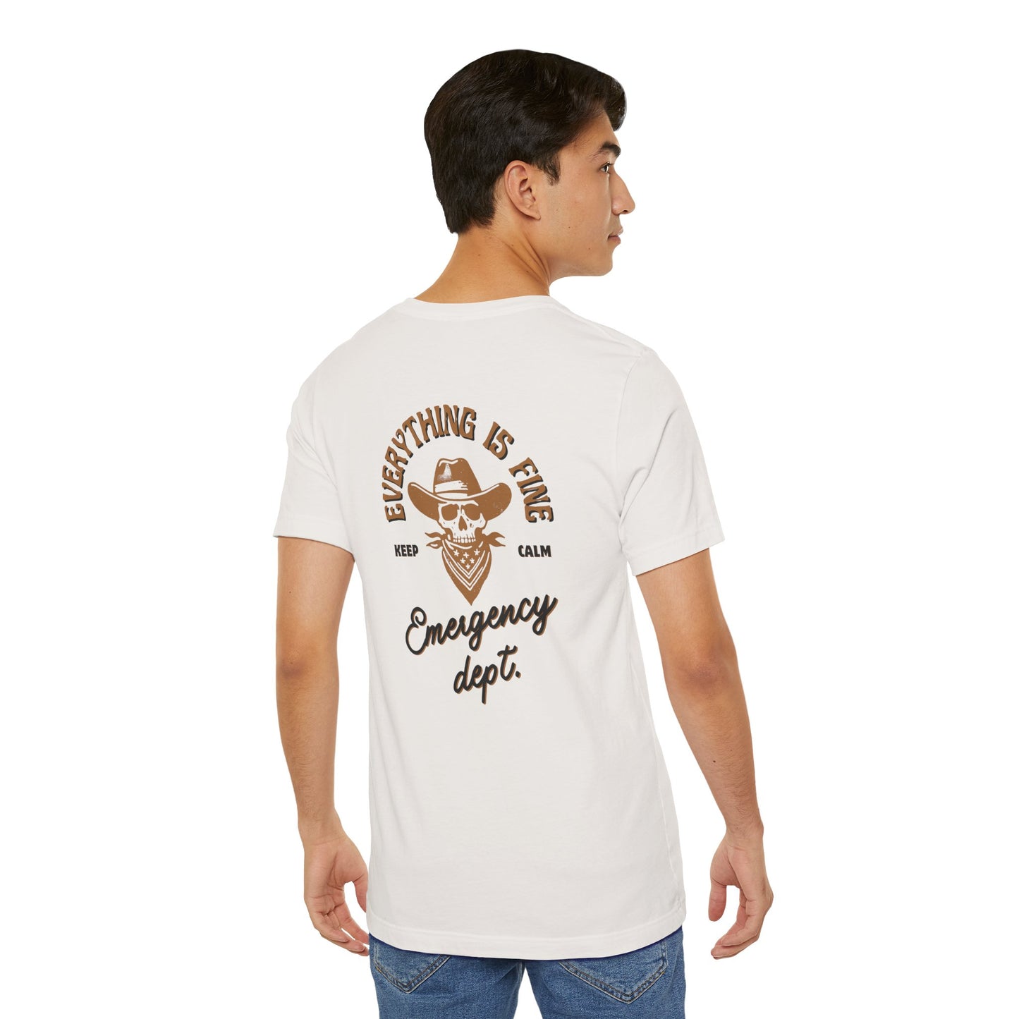 “Everything Is Fine” t Shirt| Emergency Department shirt| nurse shirt| Hospital Staff shirt| Paramedic| ED Tech|