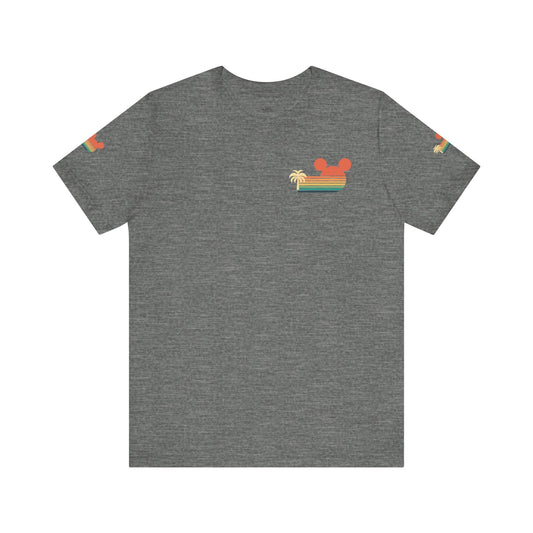Retro Mickey Mouse summertime Short Sleeve Tee - Unisex Jersey T-Shirt