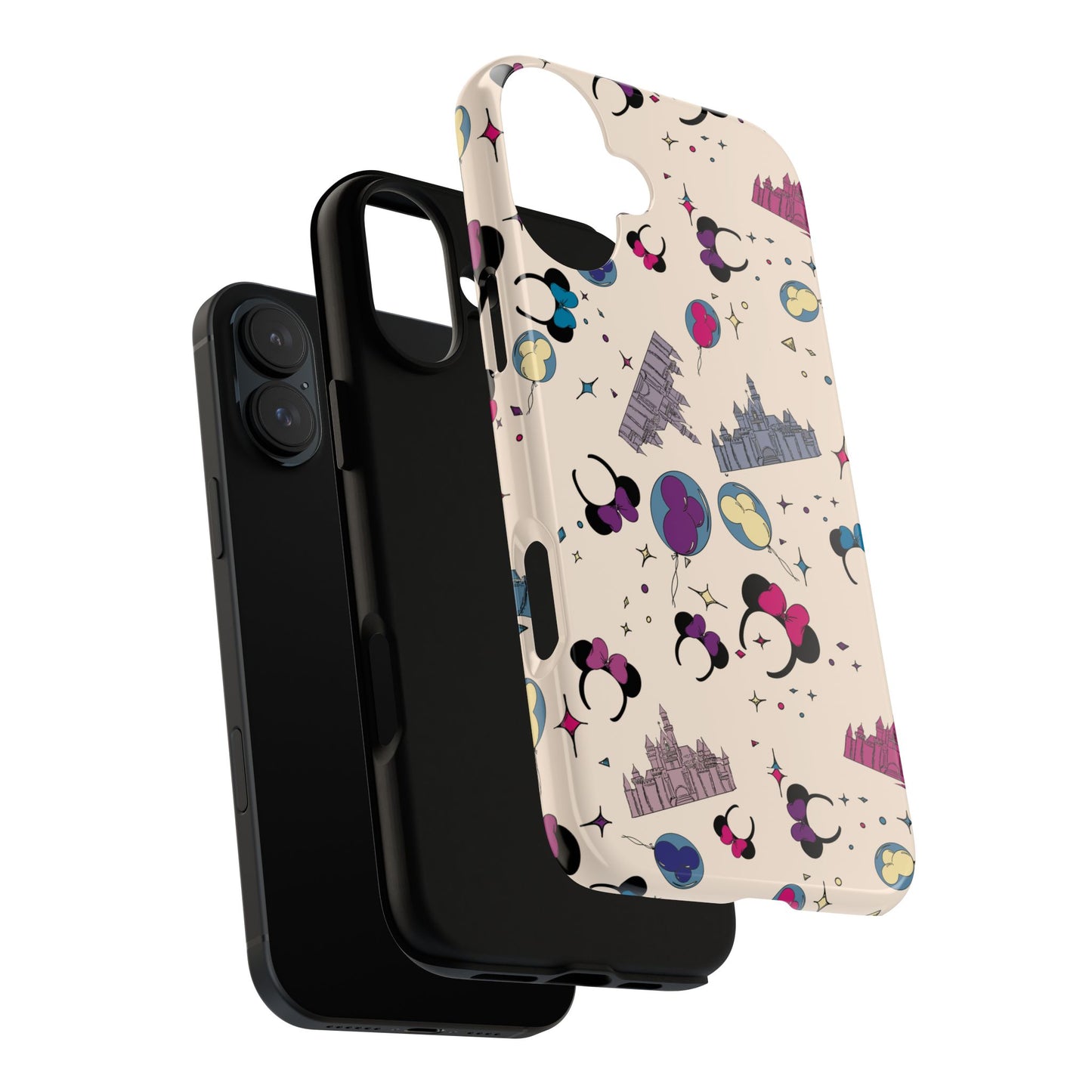 Whimsical Phone Case - Colorful Disney-Inspired Design