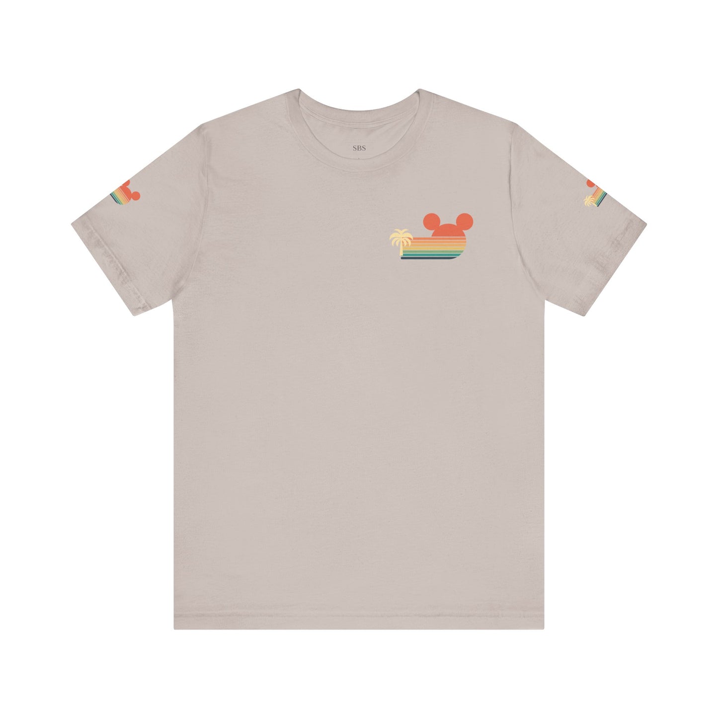 Retro Mickey Mouse summertime Short Sleeve Tee - Unisex Jersey T-Shirt