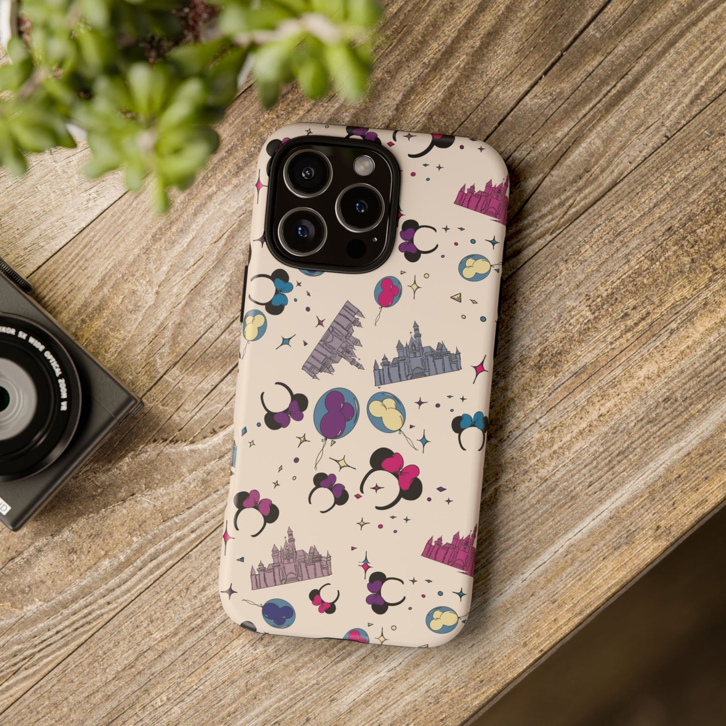 Whimsical Phone Case - Colorful Disney-Inspired Design