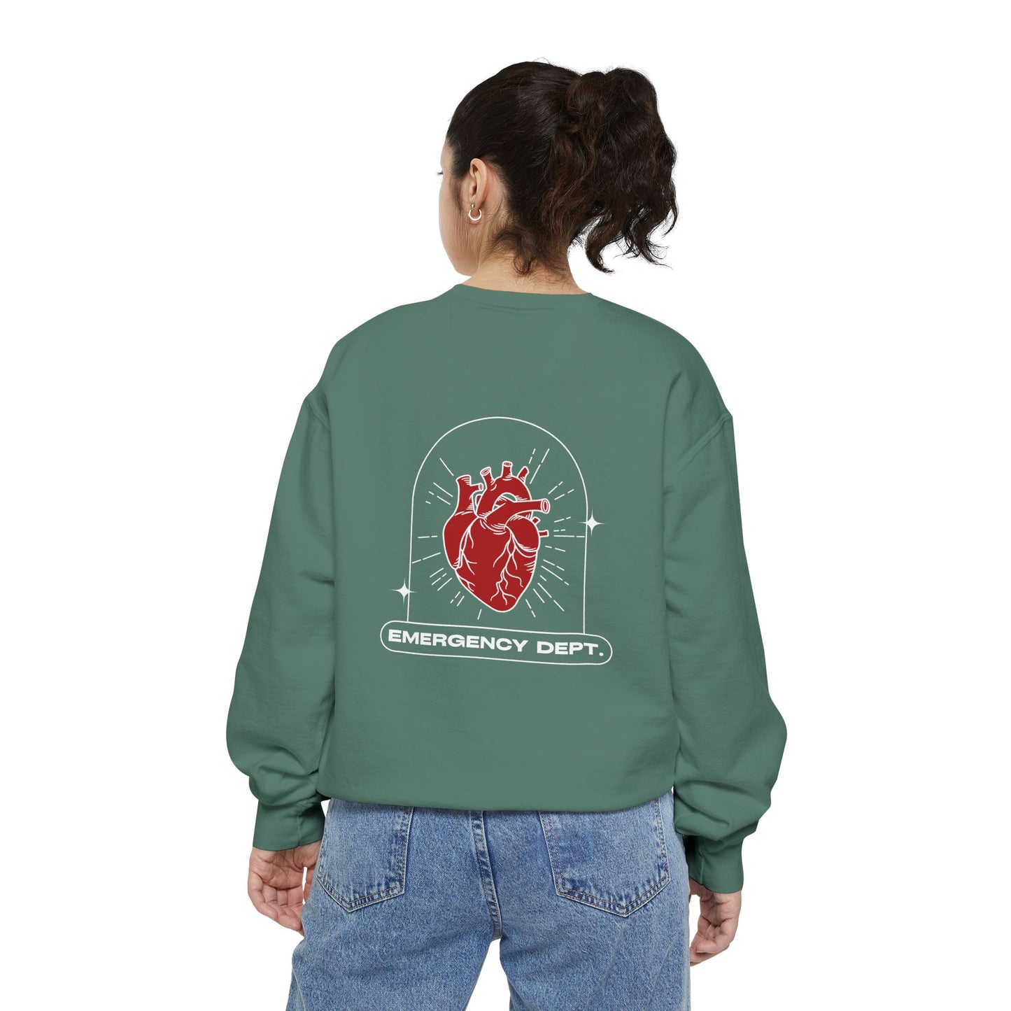Emergency room sweatshirt| sweatshirt for nurses | emergency dept.