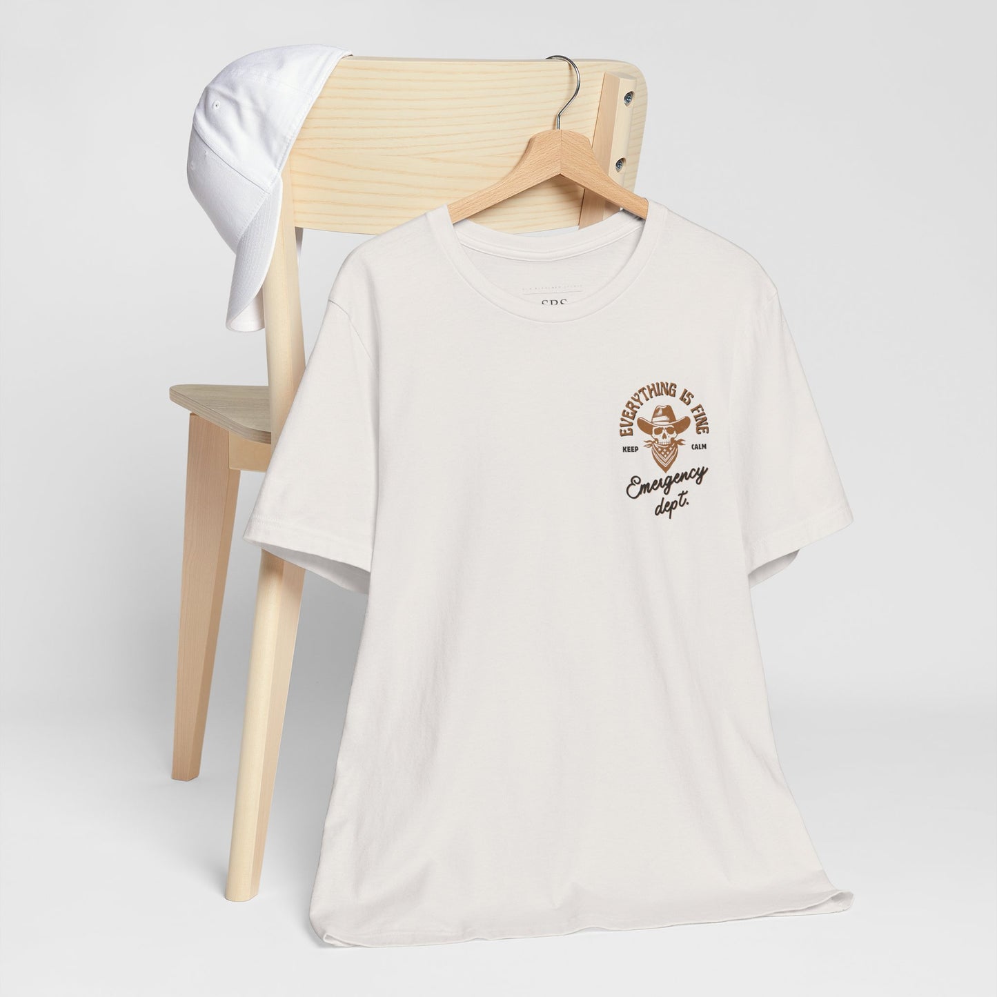 “Everything Is Fine” t Shirt| Emergency Department shirt| nurse shirt| Hospital Staff shirt| Paramedic| ED Tech|