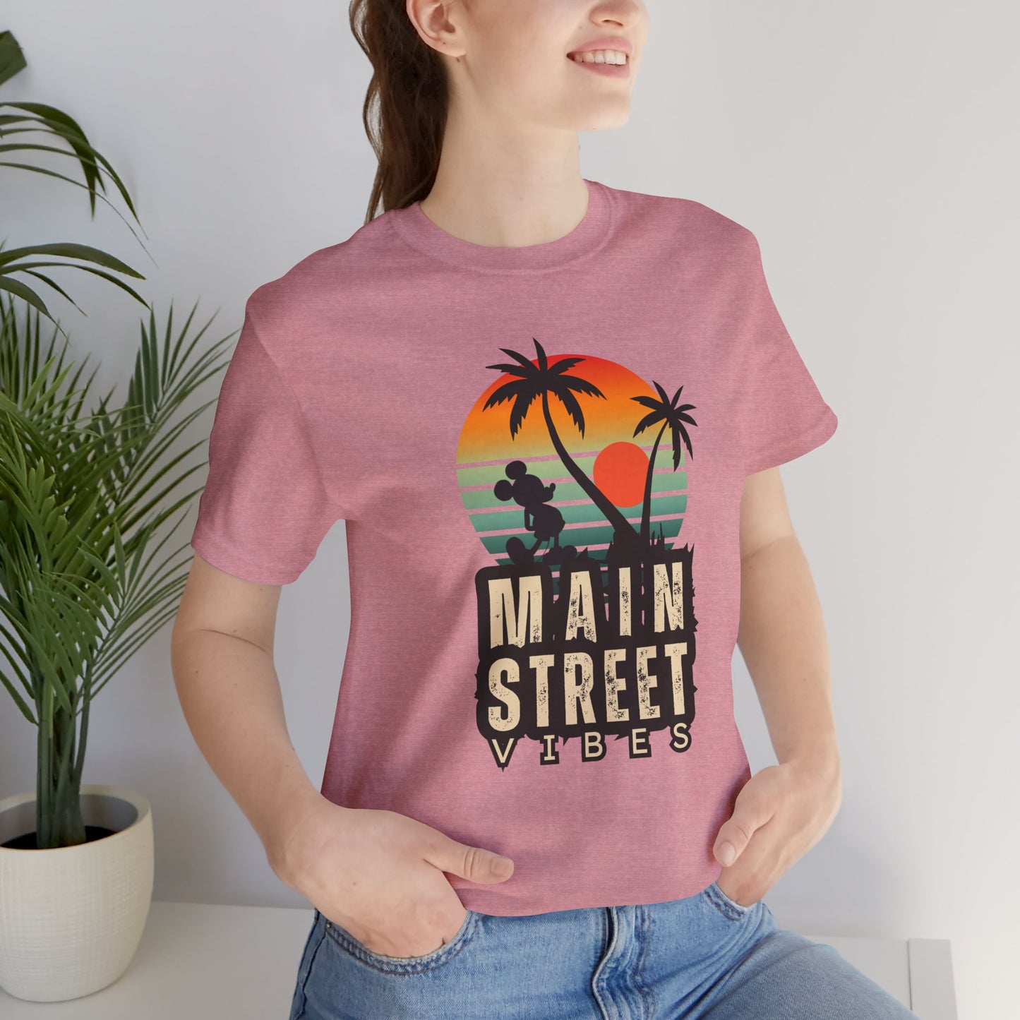 Main Street Vibes| Disneyland Tshirt| DisneyWorld| Unisex Graphic Tee| Vacation shirt