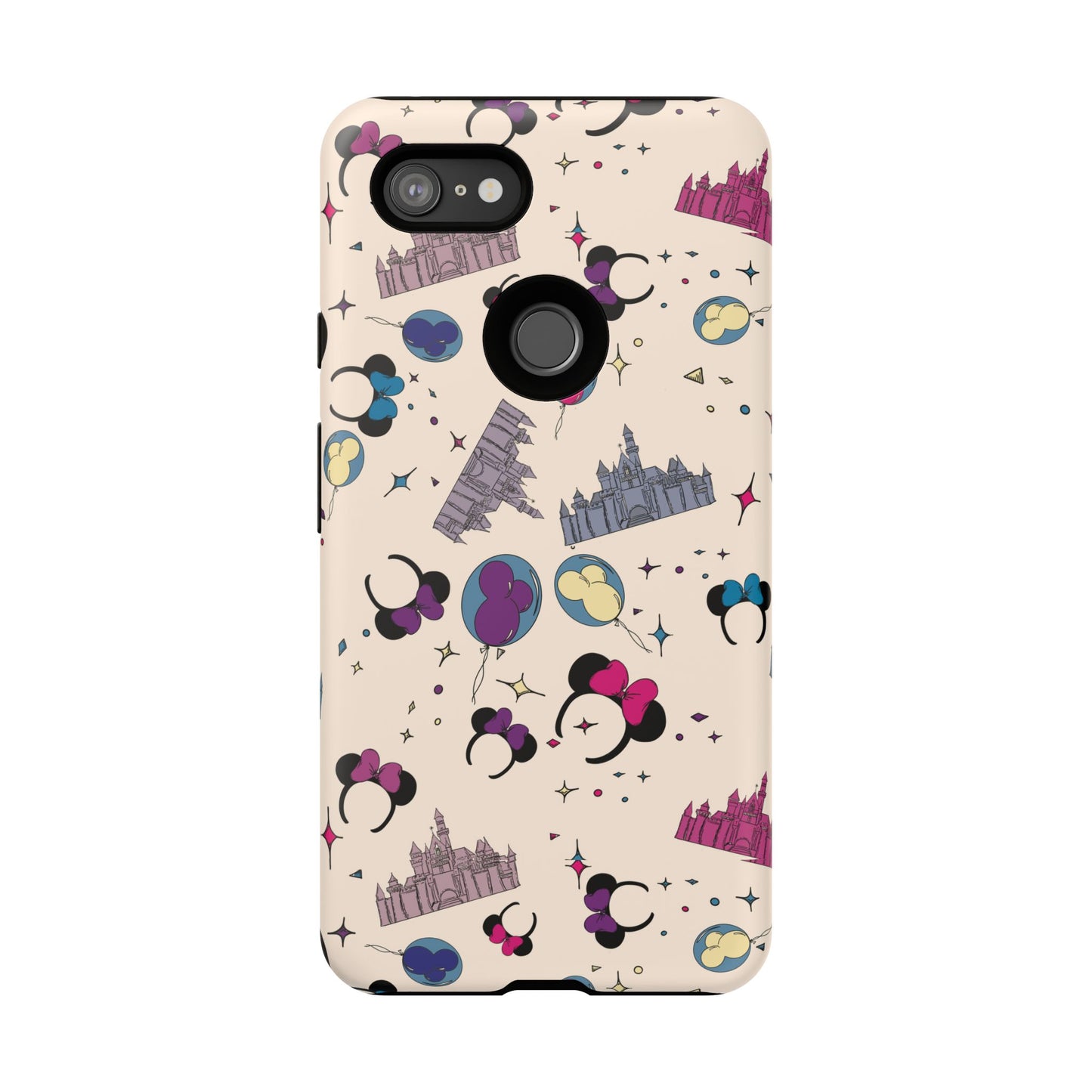 Whimsical Phone Case - Colorful Disney-Inspired Design