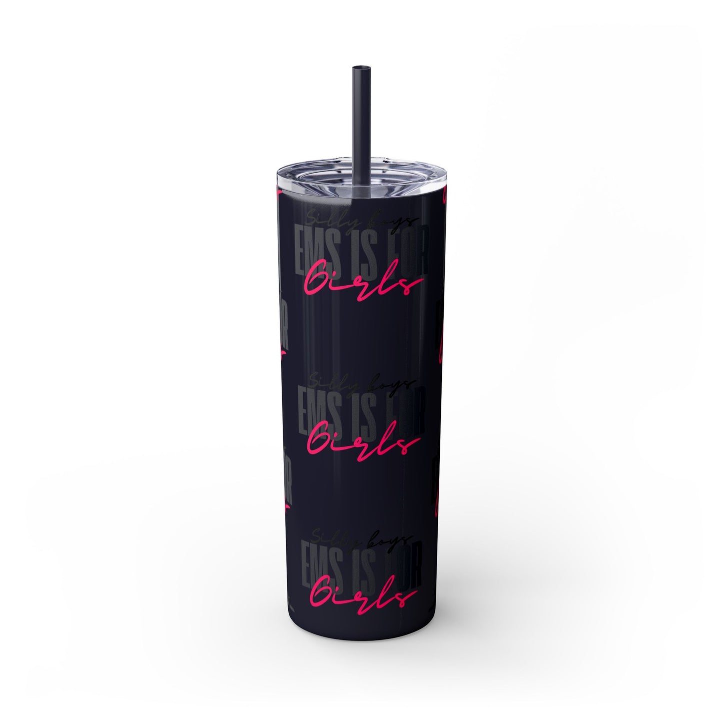 Silly Boys Skinny Tumbler with Straw, 20oz - Perfect Gift for EMT & Paramedics Celebrations